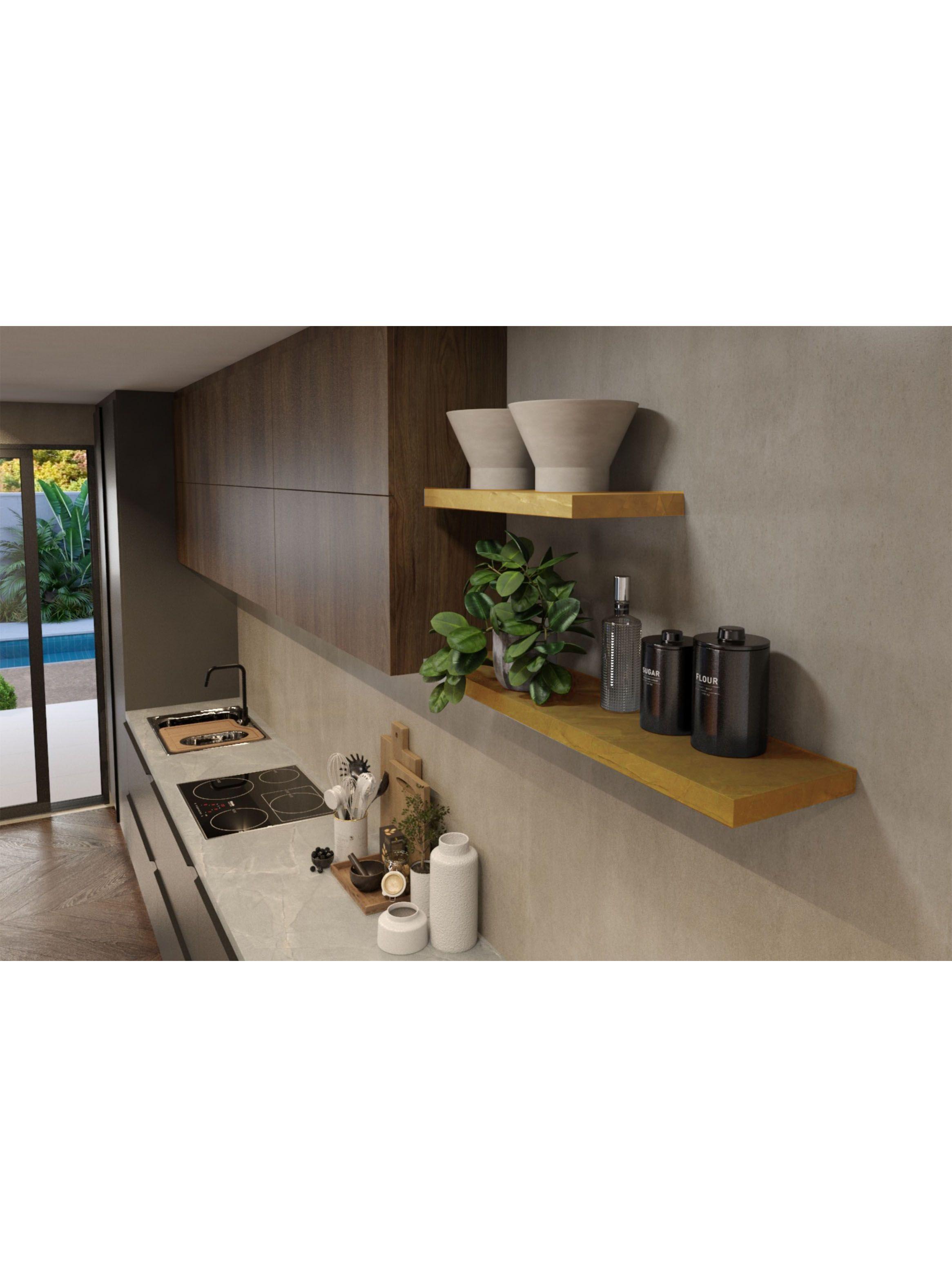 Repisa Tendenza 60 cm Roble Miel-3