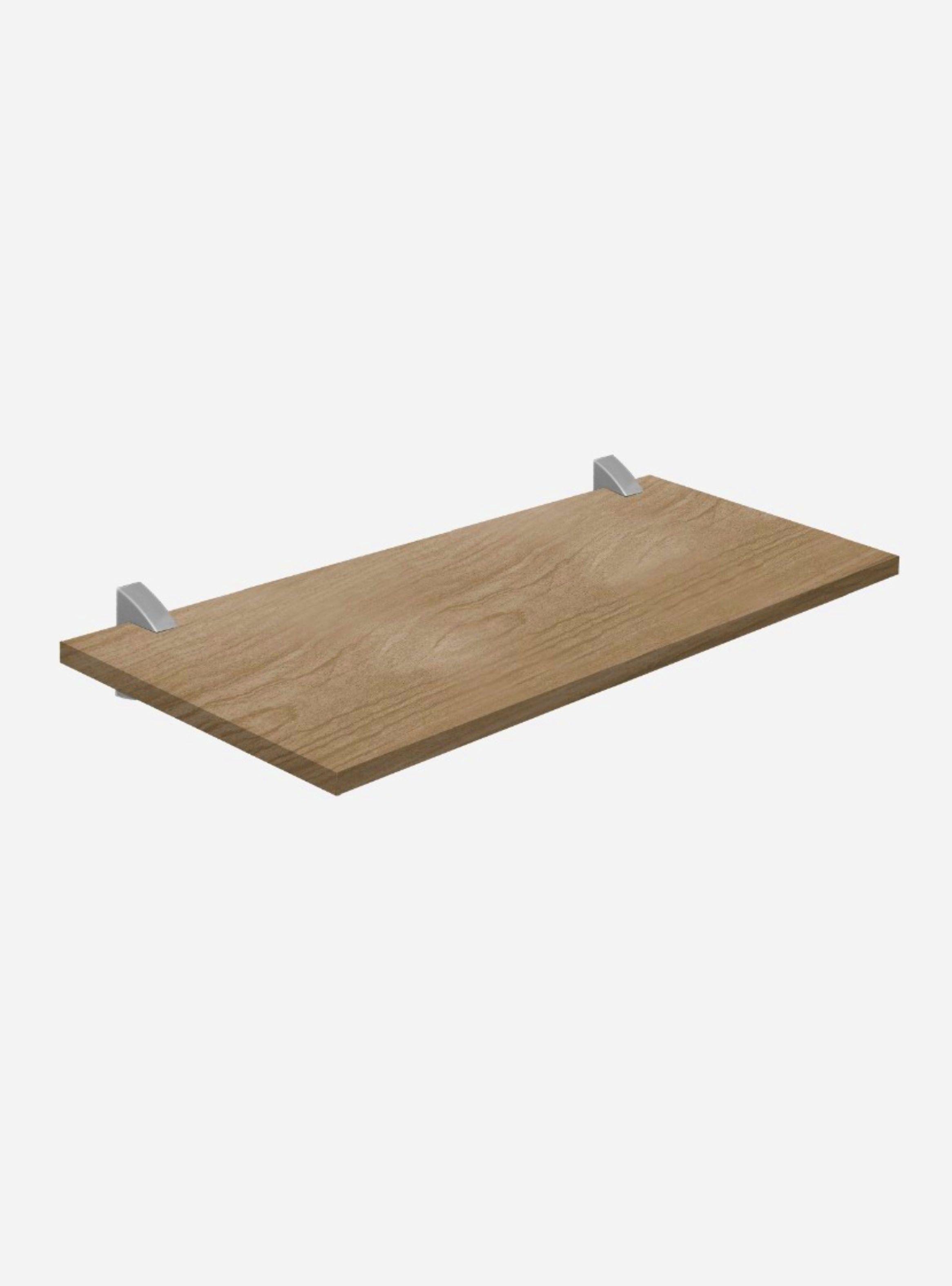 Pack 2 Repisas Concept 60 cm Roble-2