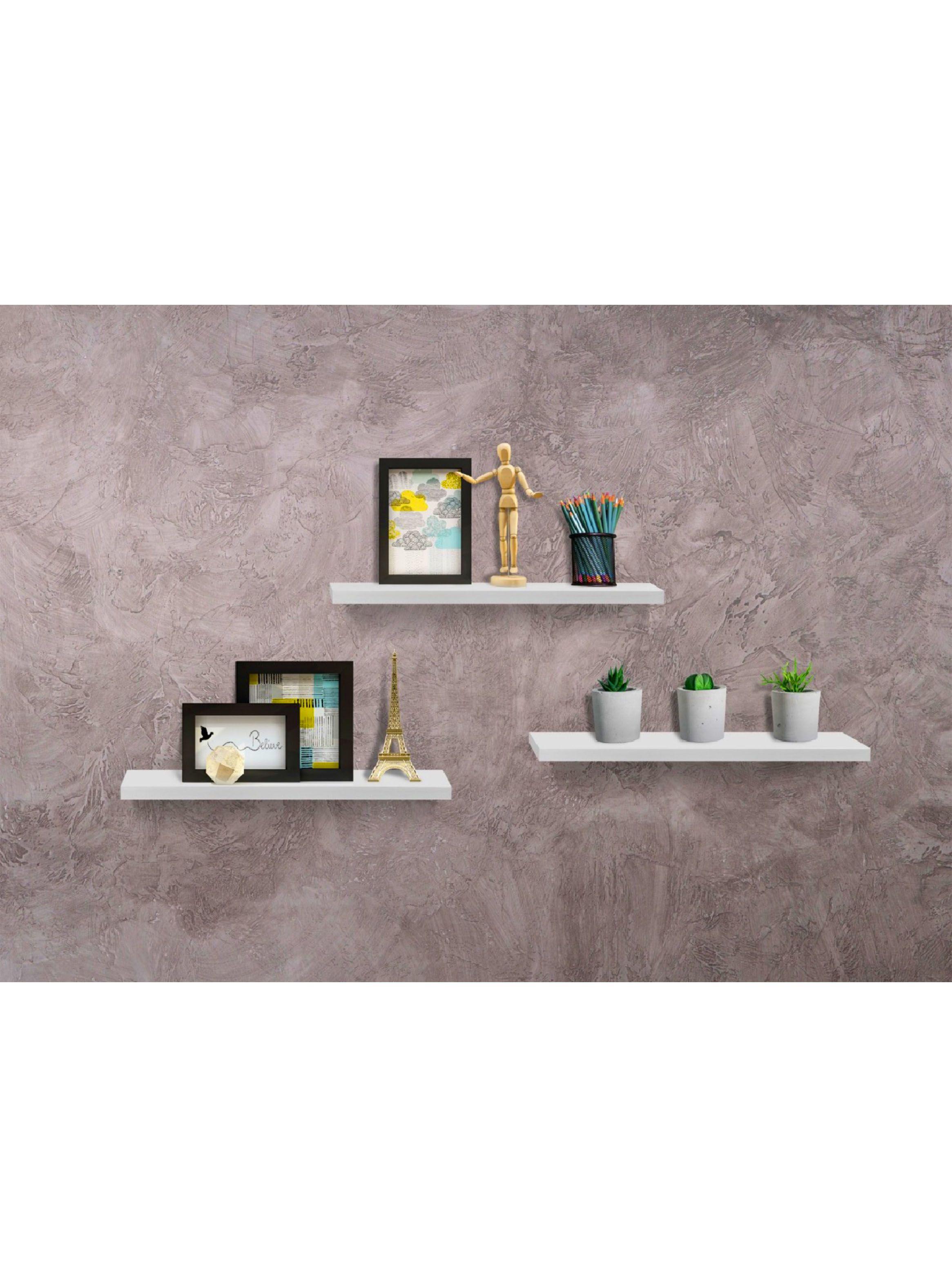 Repisa Decorare Blanco 3 Piezas-5