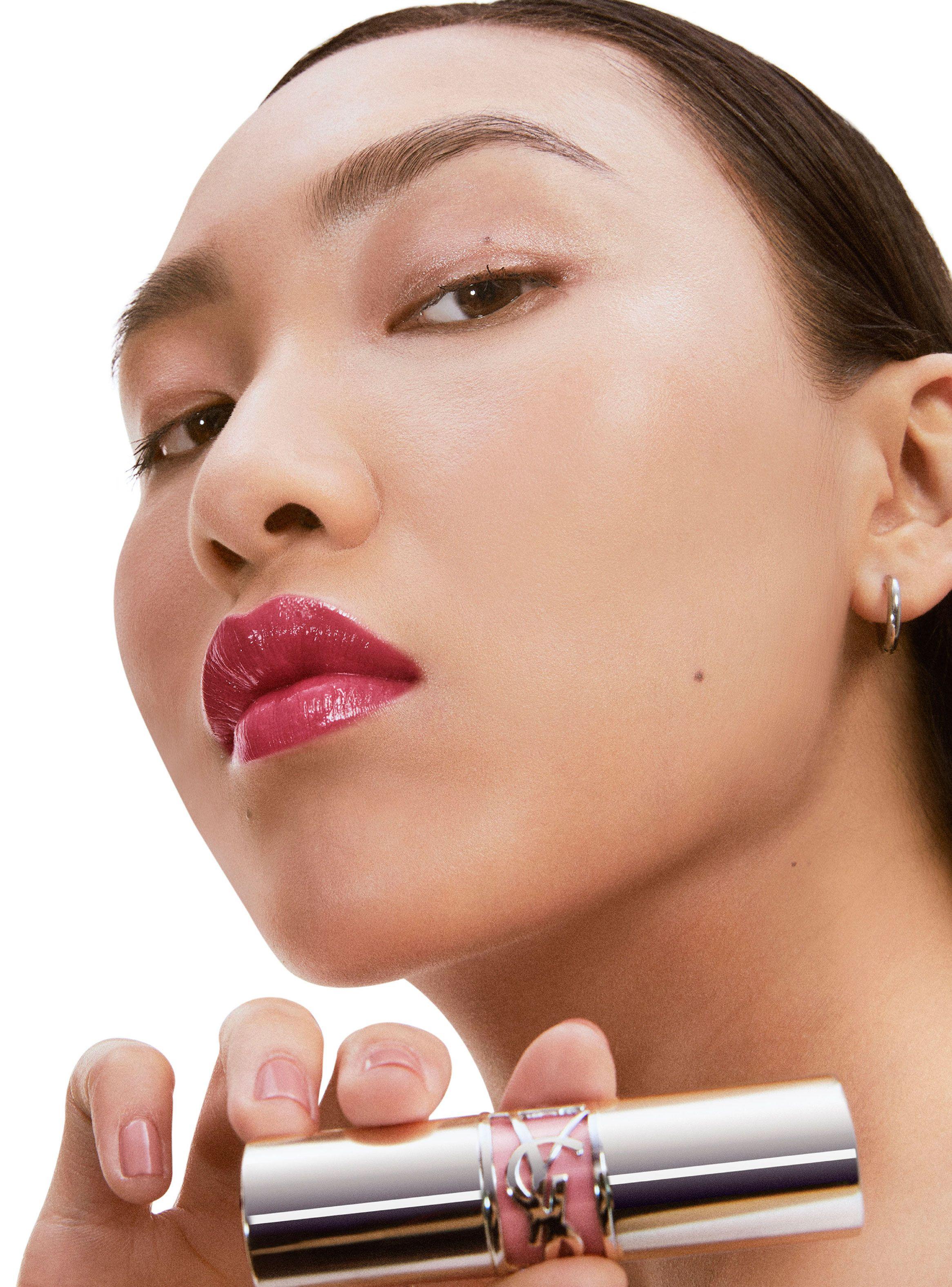 Labial YSL Loveshine 208 Raspberry Shine Yves Saint Laurent-3