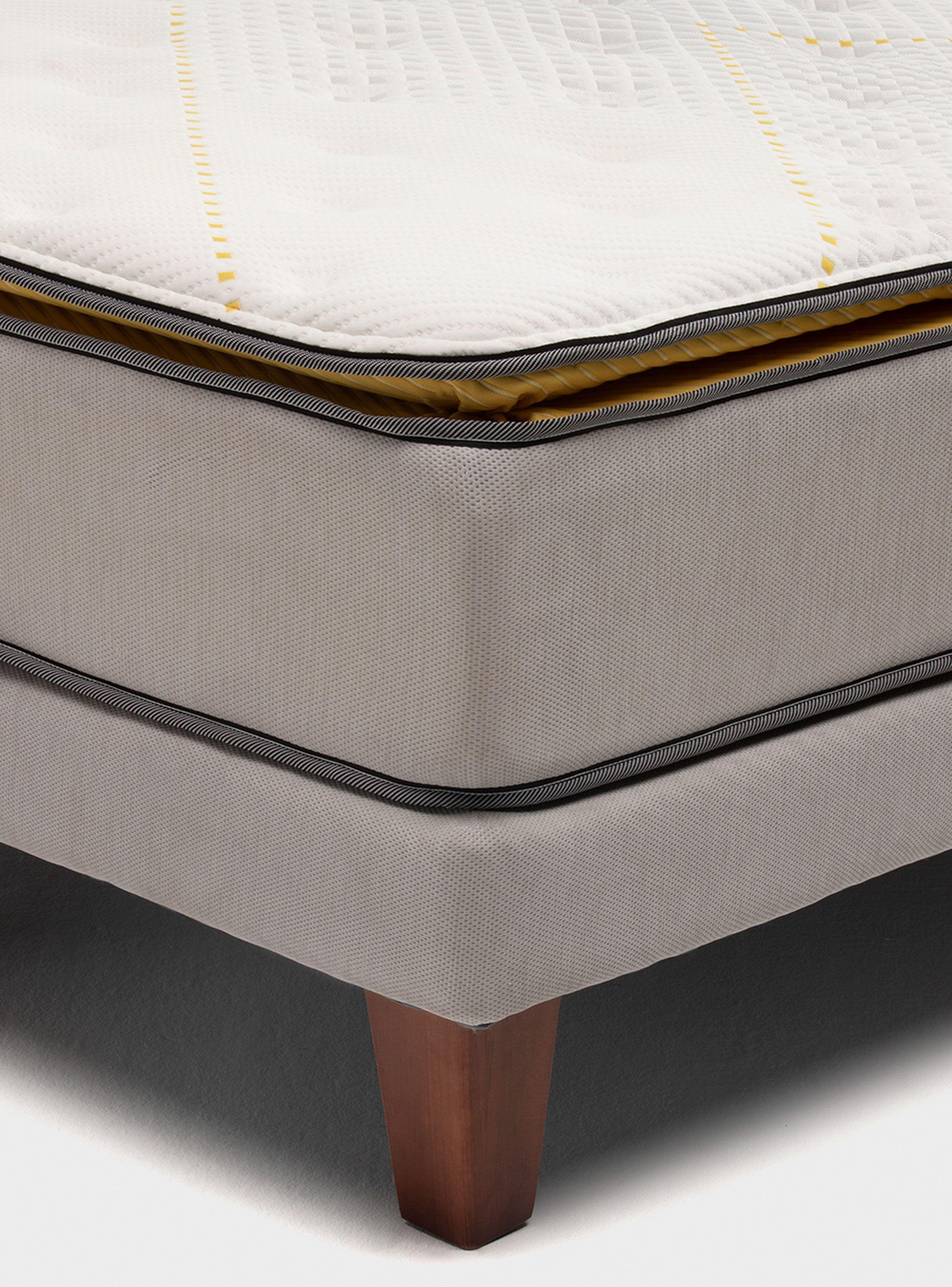 Cama Europea Sunset King Blanco-3