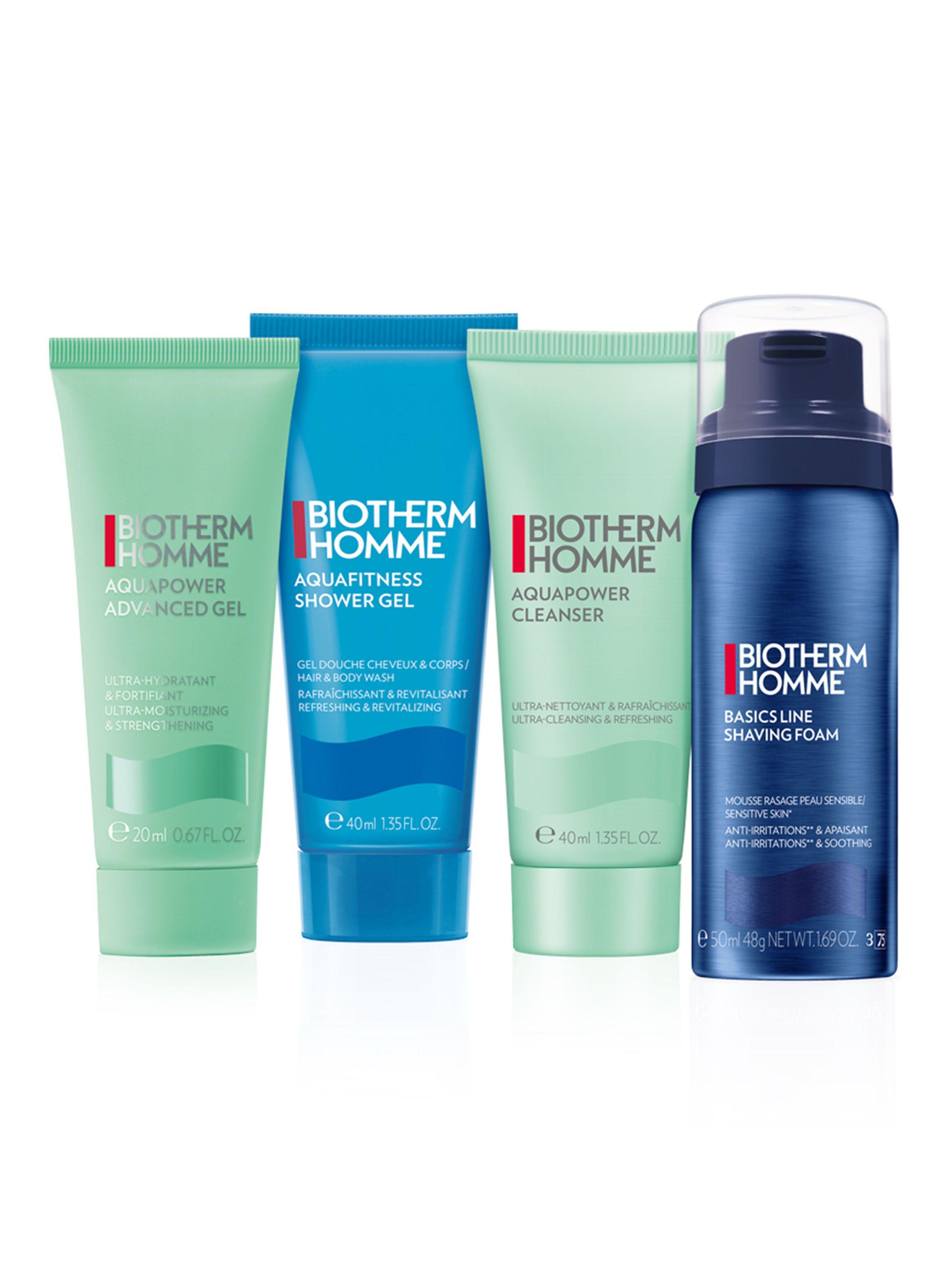 Set Rutina Hidratante Aquapower Advanced Gel 20 ml Biotherm Homme-0