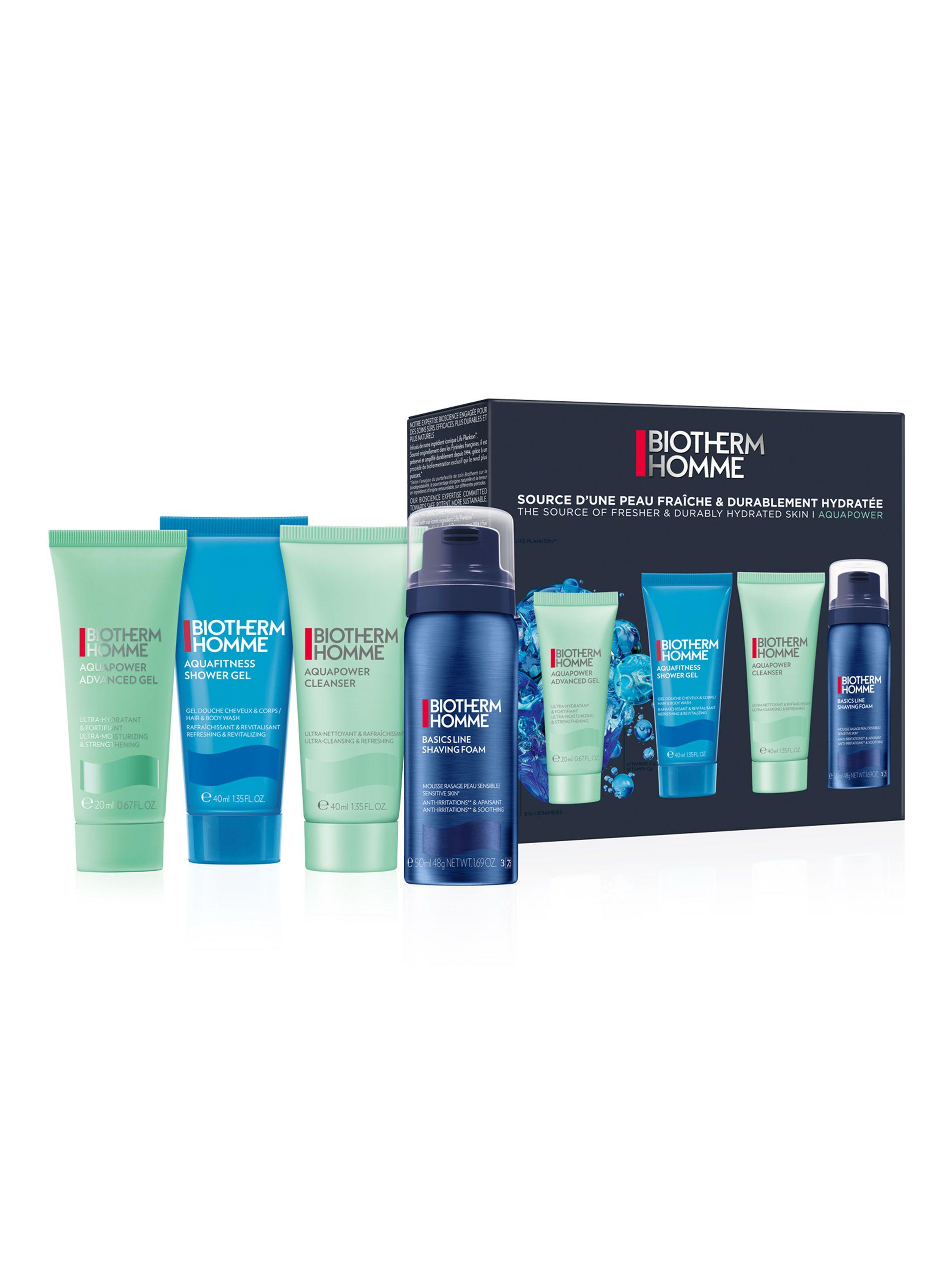 Set Rutina Hidratante Aquapower Advanced Gel 20 ml Biotherm Homme-1