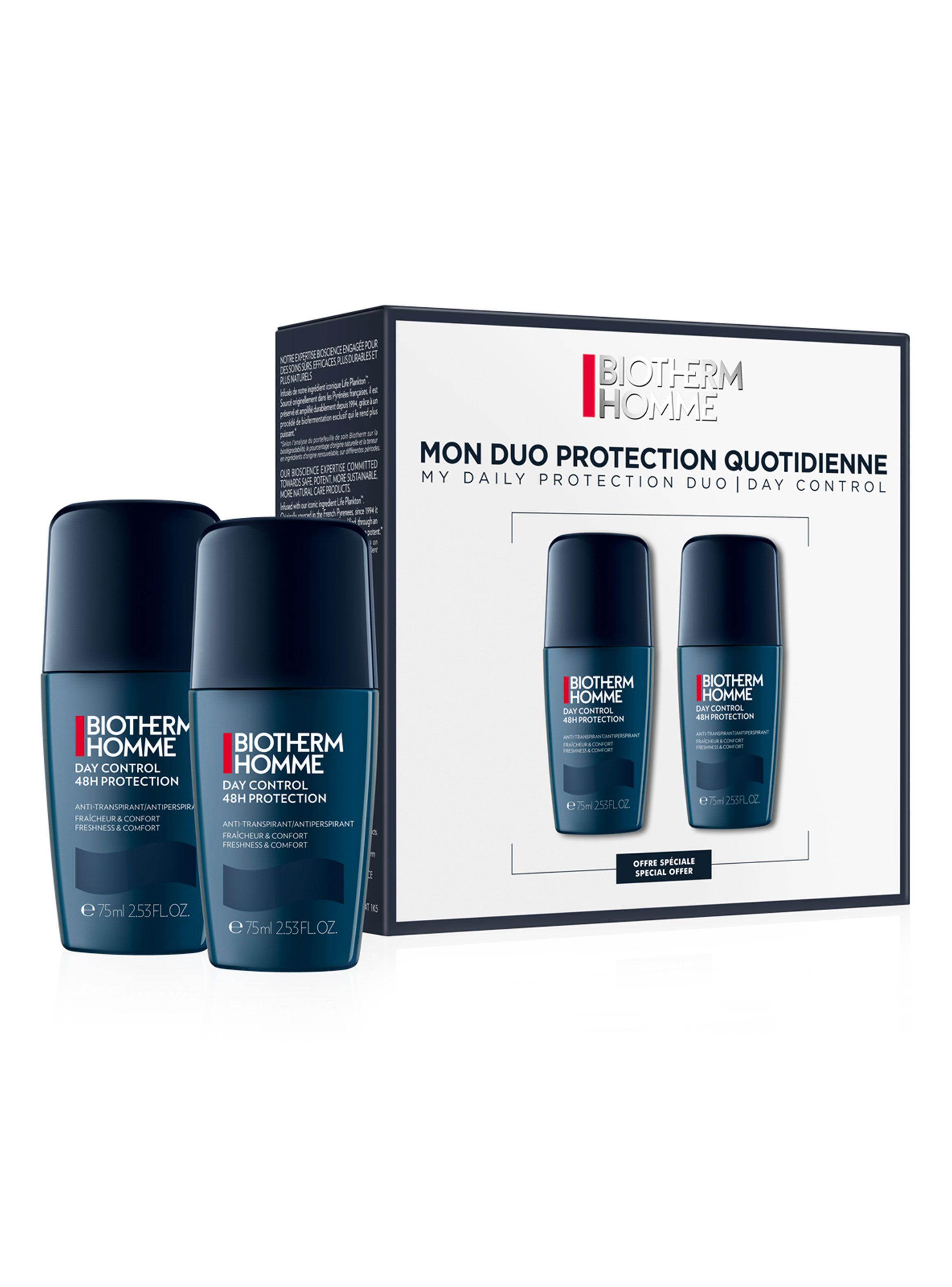 Duo Desodorante Hombre Day Control 48-hrs 75 ml Biotherm Homme-1