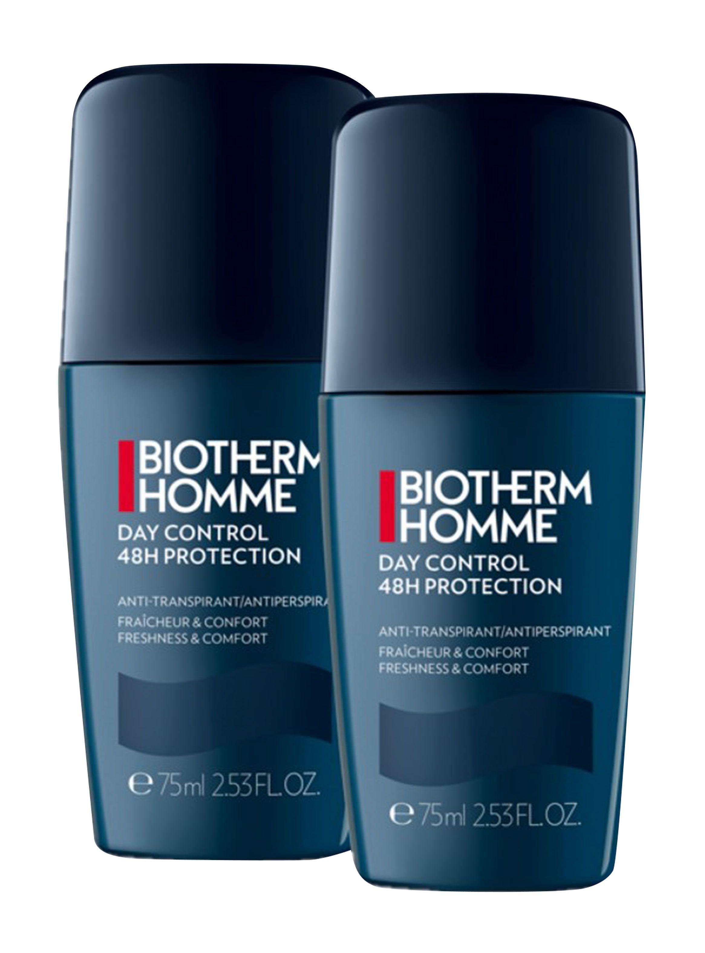 Duo Desodorante Hombre Day Control 48-hrs 75 ml Biotherm Homme-0