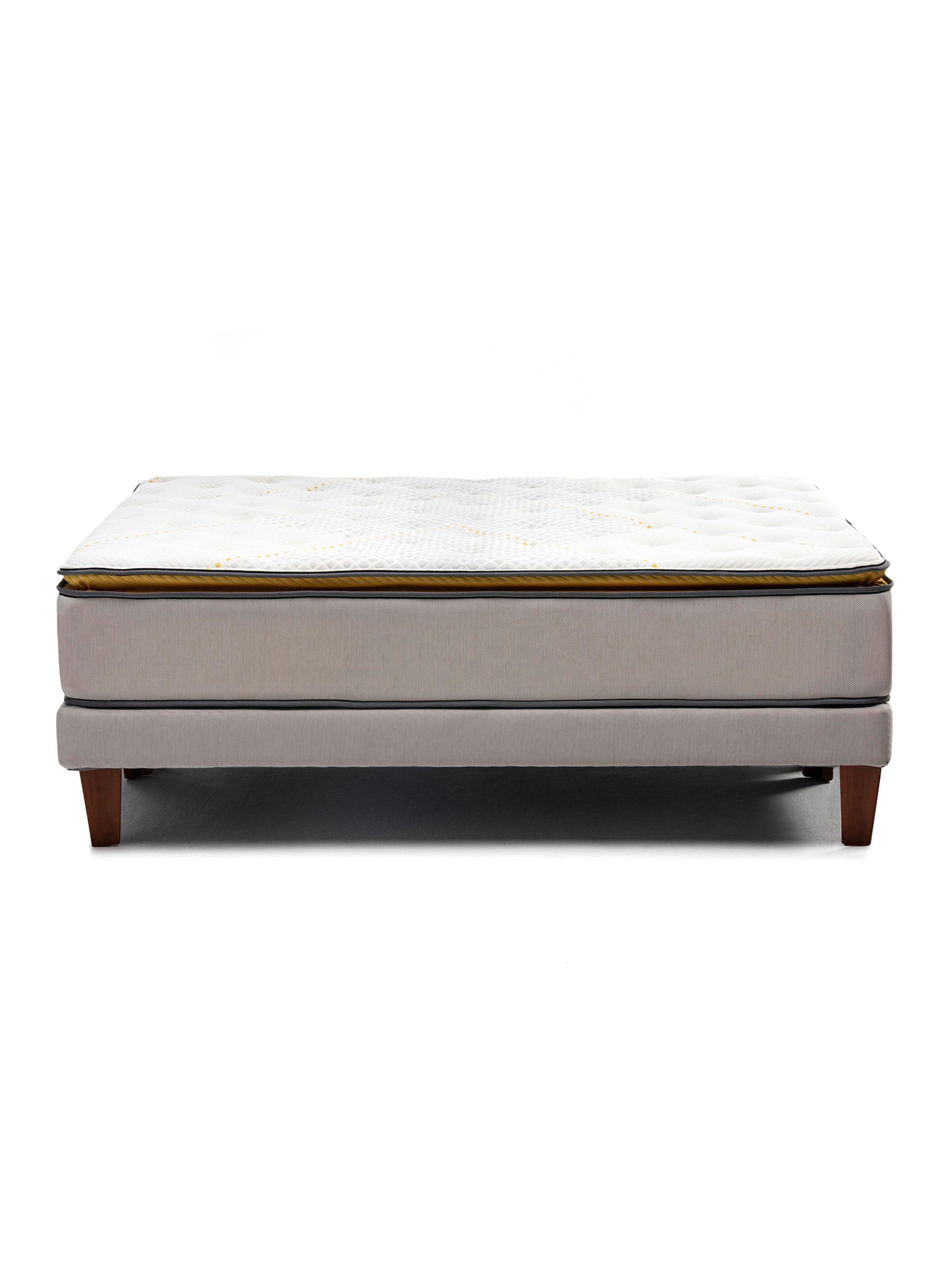 Cama Europea Sunset 2 Plazas Base Dividida + Respaldo Tignes Arena-5
