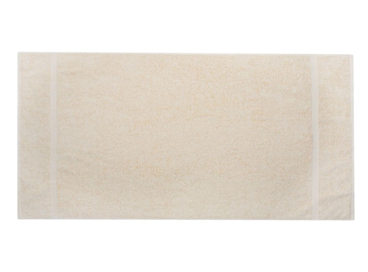 Toalla Lourdes Baño 70 x 140 cm Beige 700 gr-2