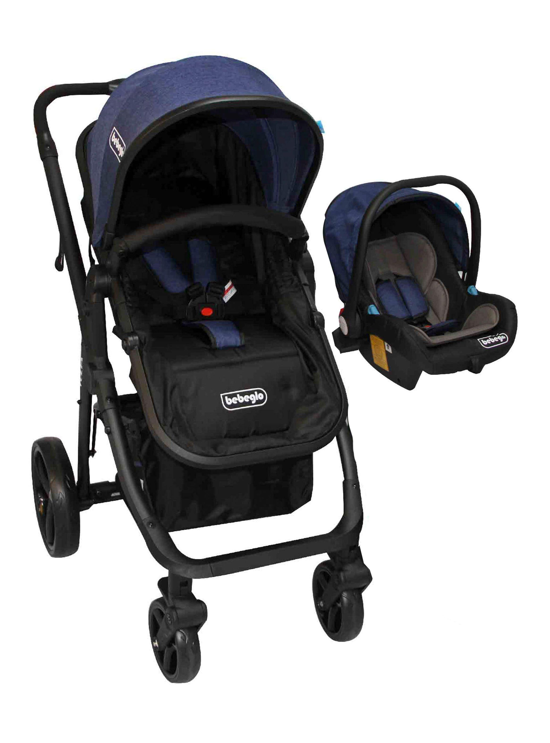 Coche Bebeglo Travel System Volta Azul-0