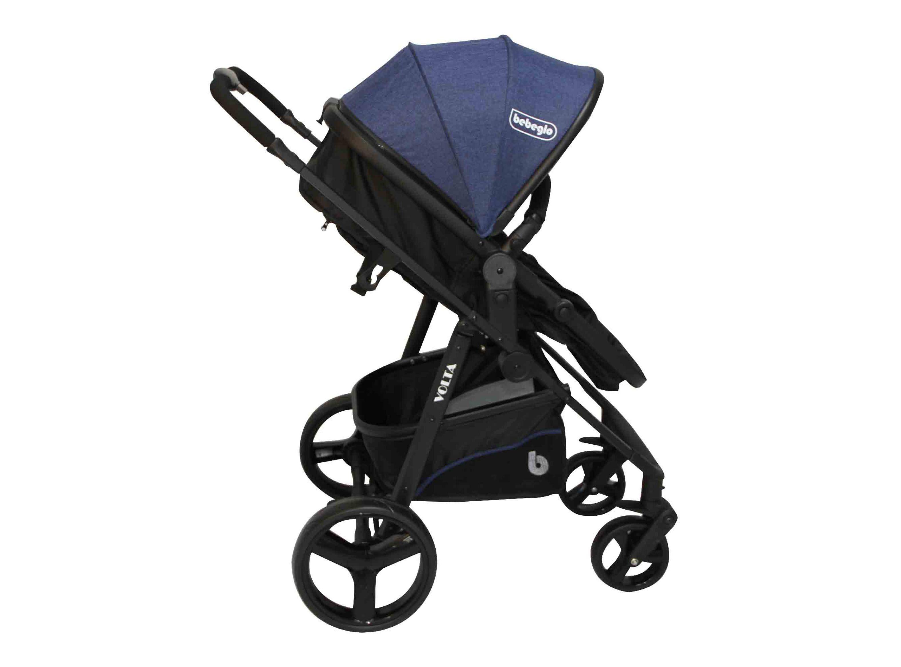 Coche Bebeglo Travel System Volta Azul-2