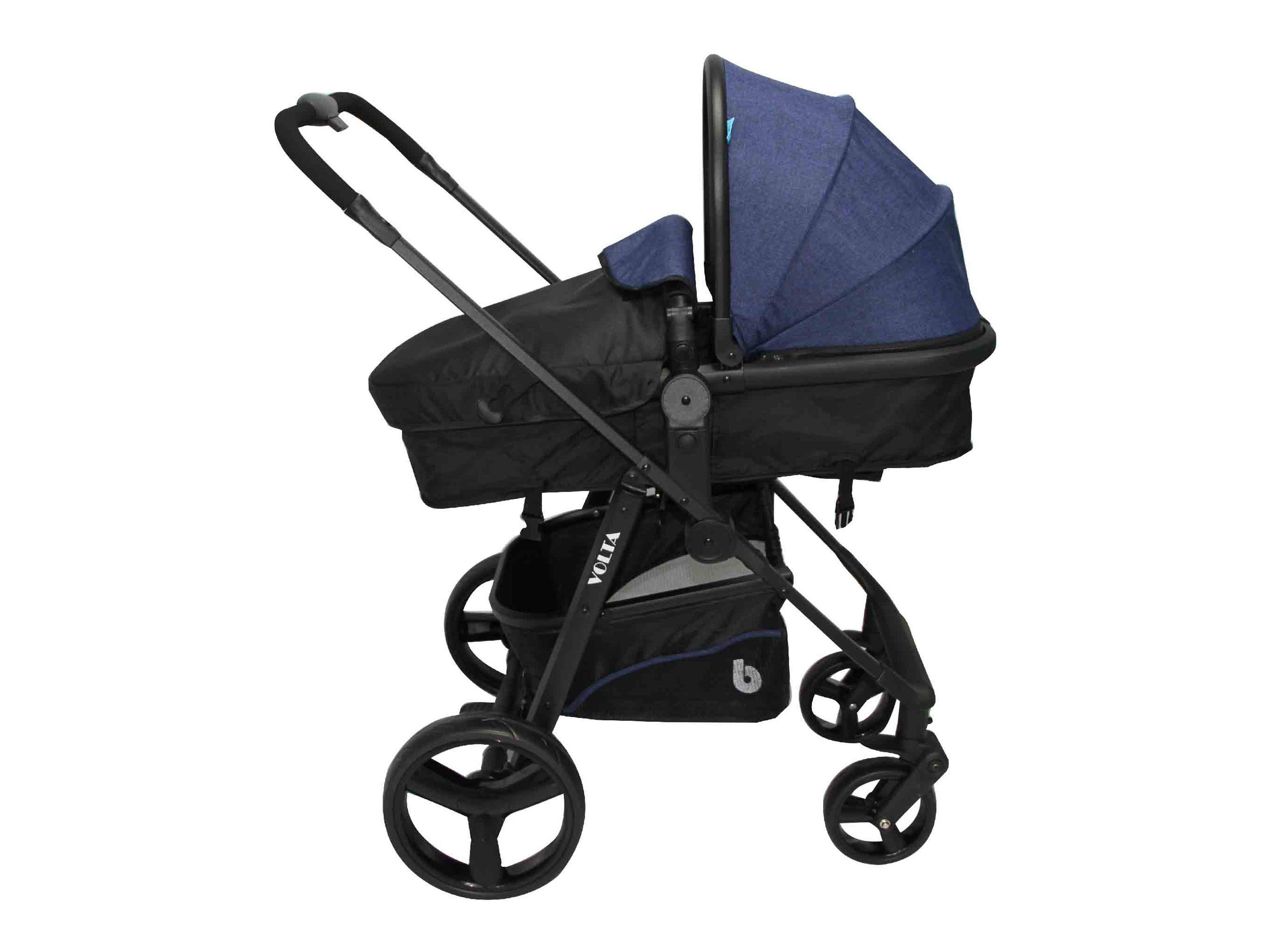 Coche Bebeglo Travel System Volta Azul-3
