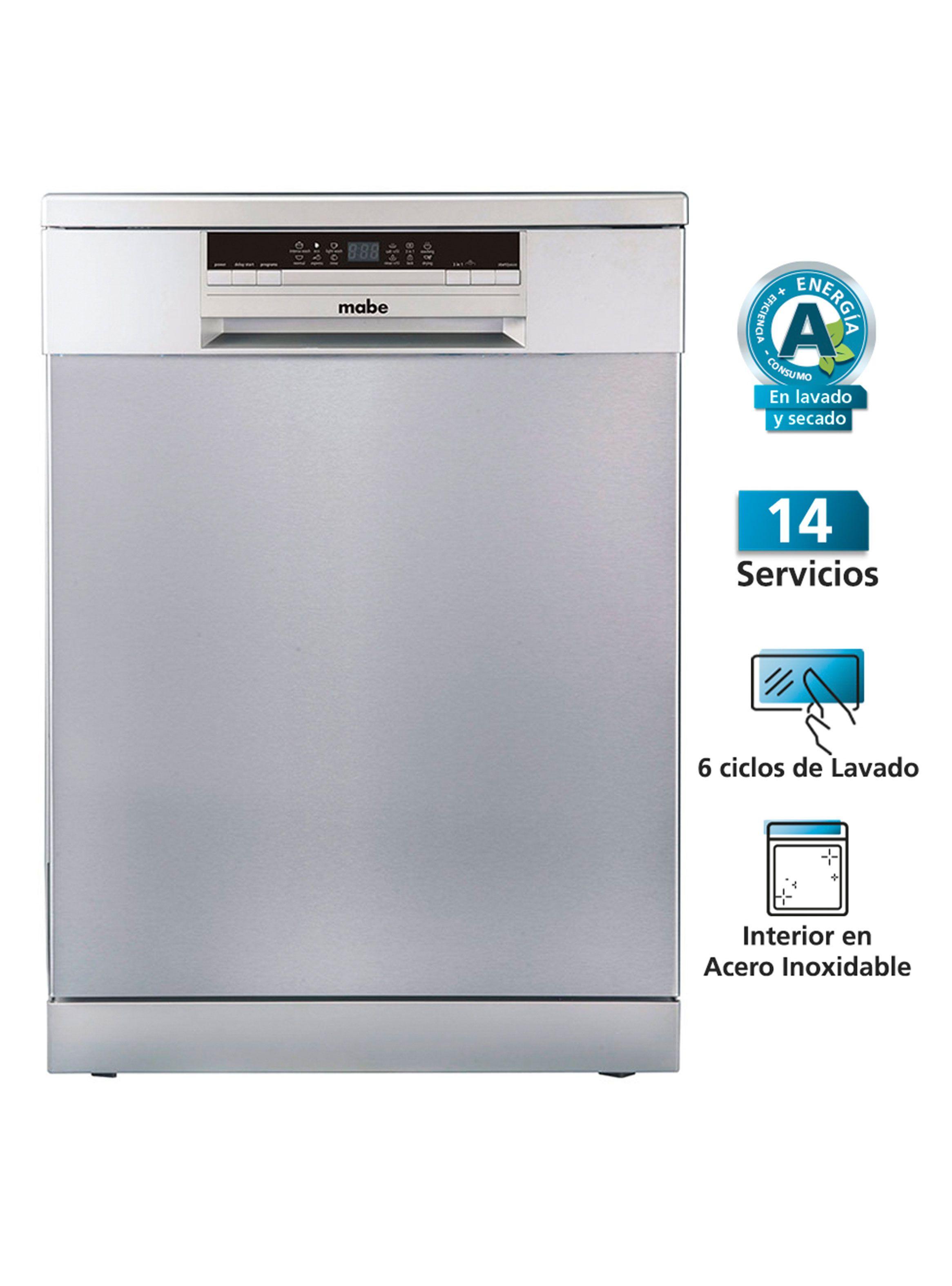 Lavavajilla Mabe 14 Cubiertos MLV14FSITSS0-3