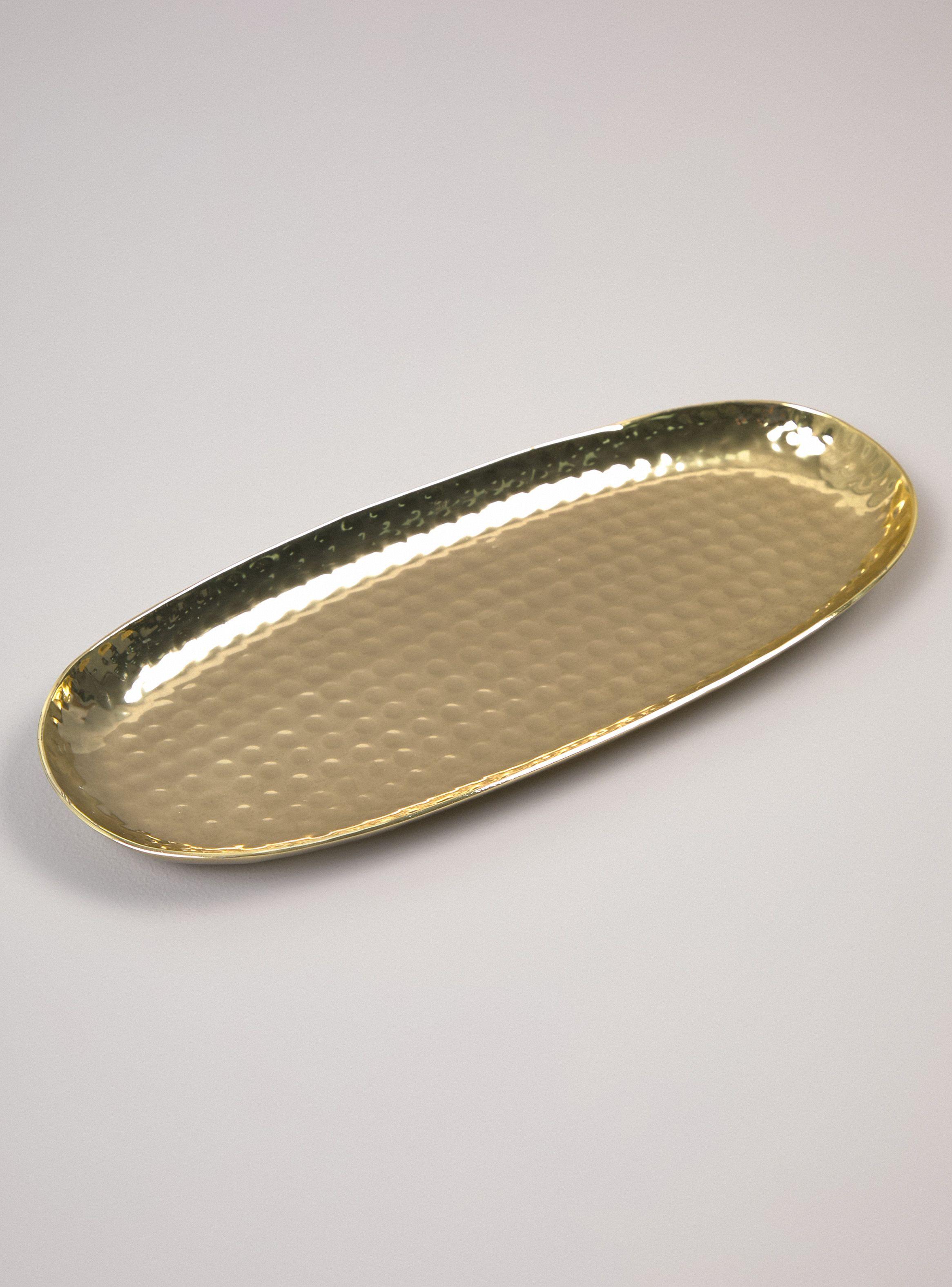 Bandeja Ovalada Gold-0