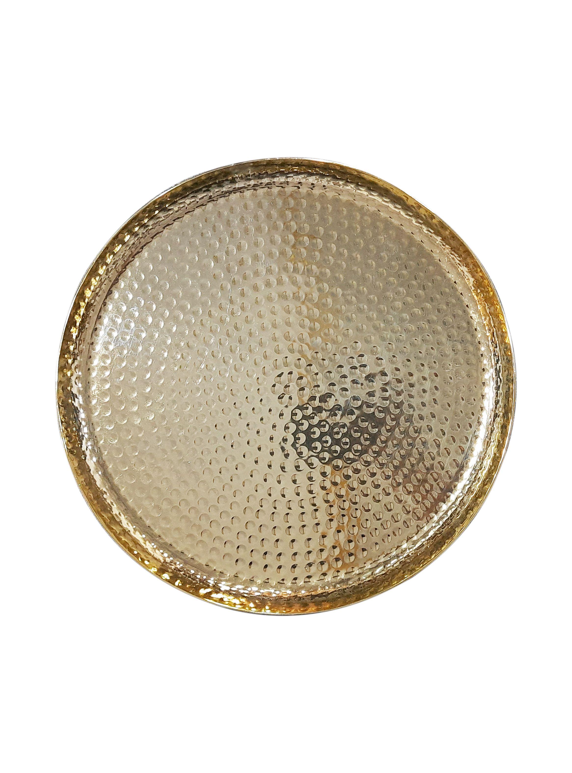 Bandeja Circular 12.5 cm Gold-0