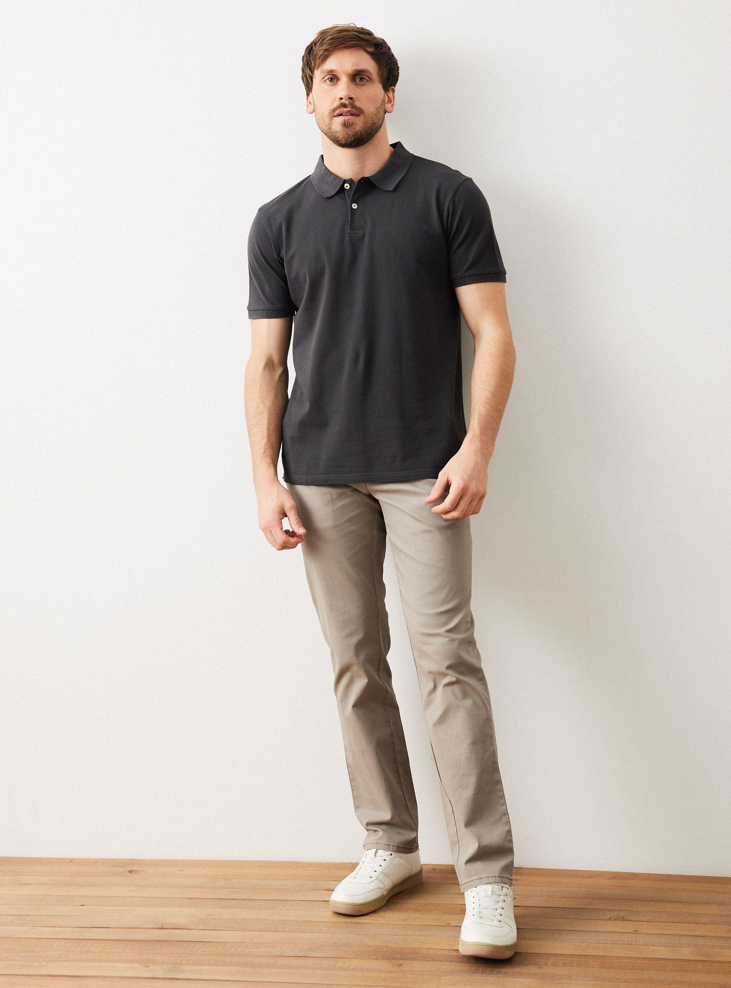 Polera Básica Piqué Cuello Garment-4