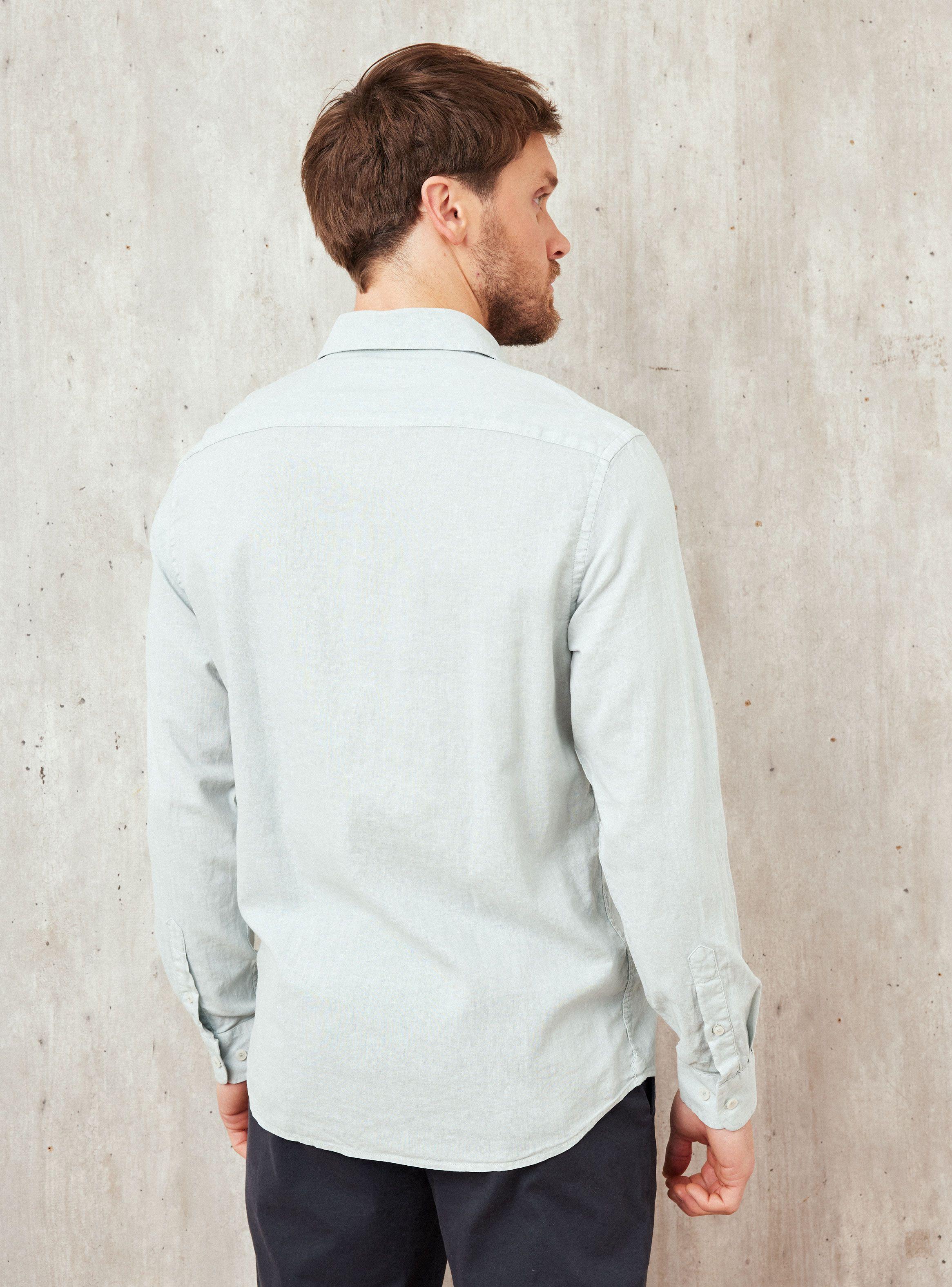 Camisa Manga Larga Lino Garment-1