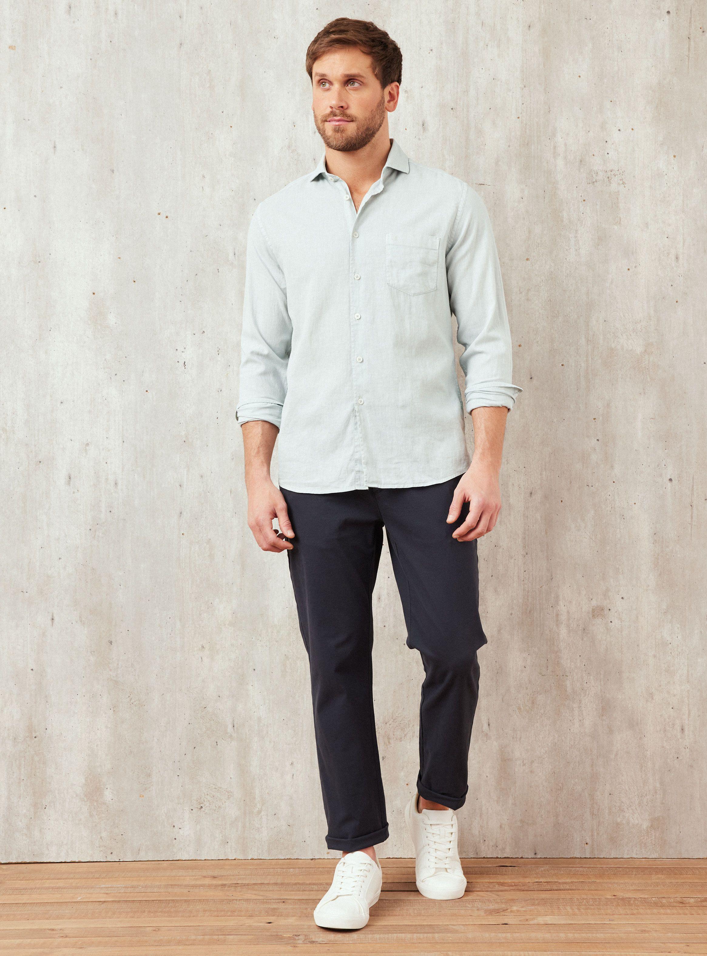 Camisa Manga Larga Lino Garment-4