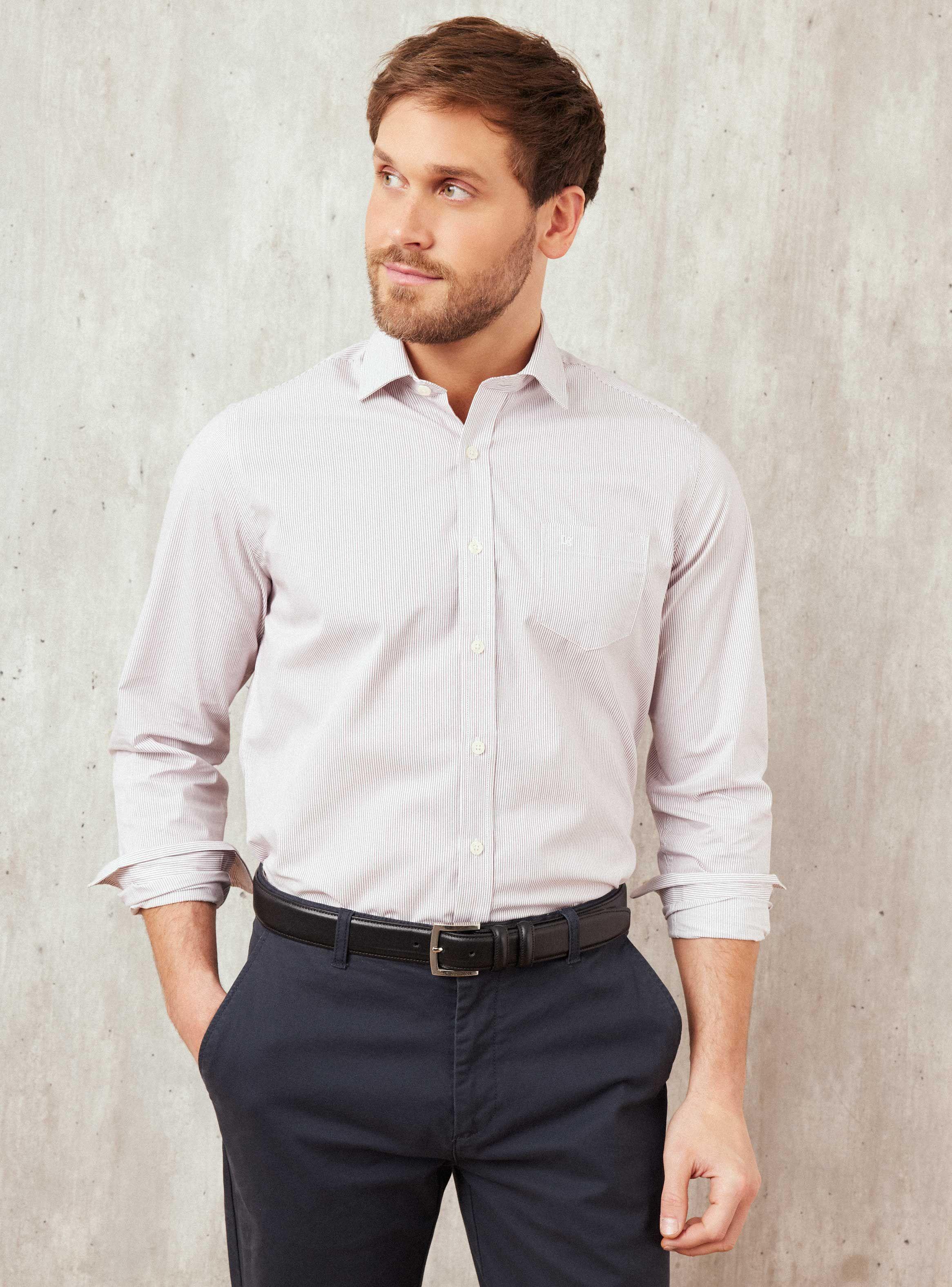 Camisa Básica Raya-0