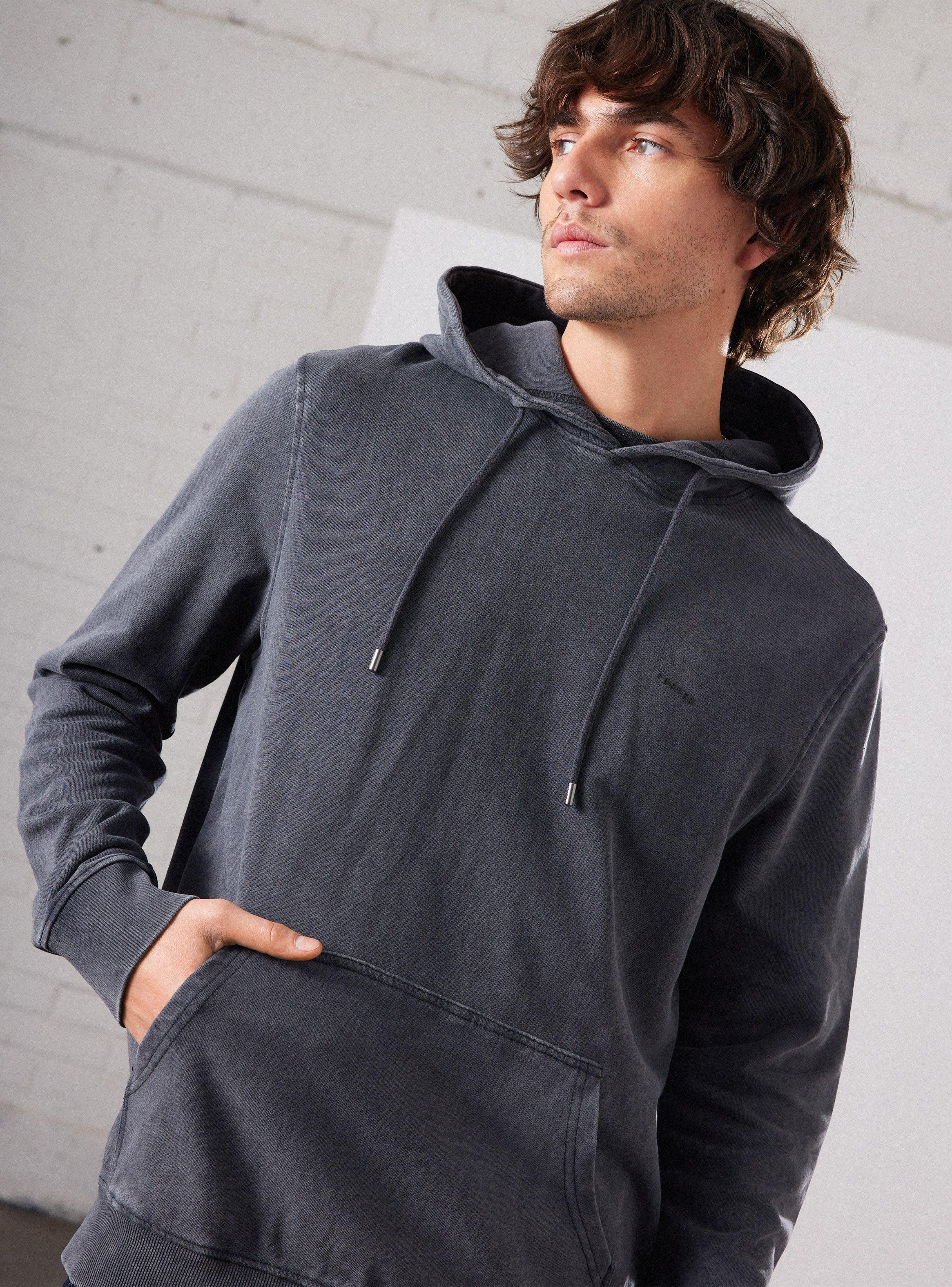 Polerón Canguro Hoodie Lavado-2