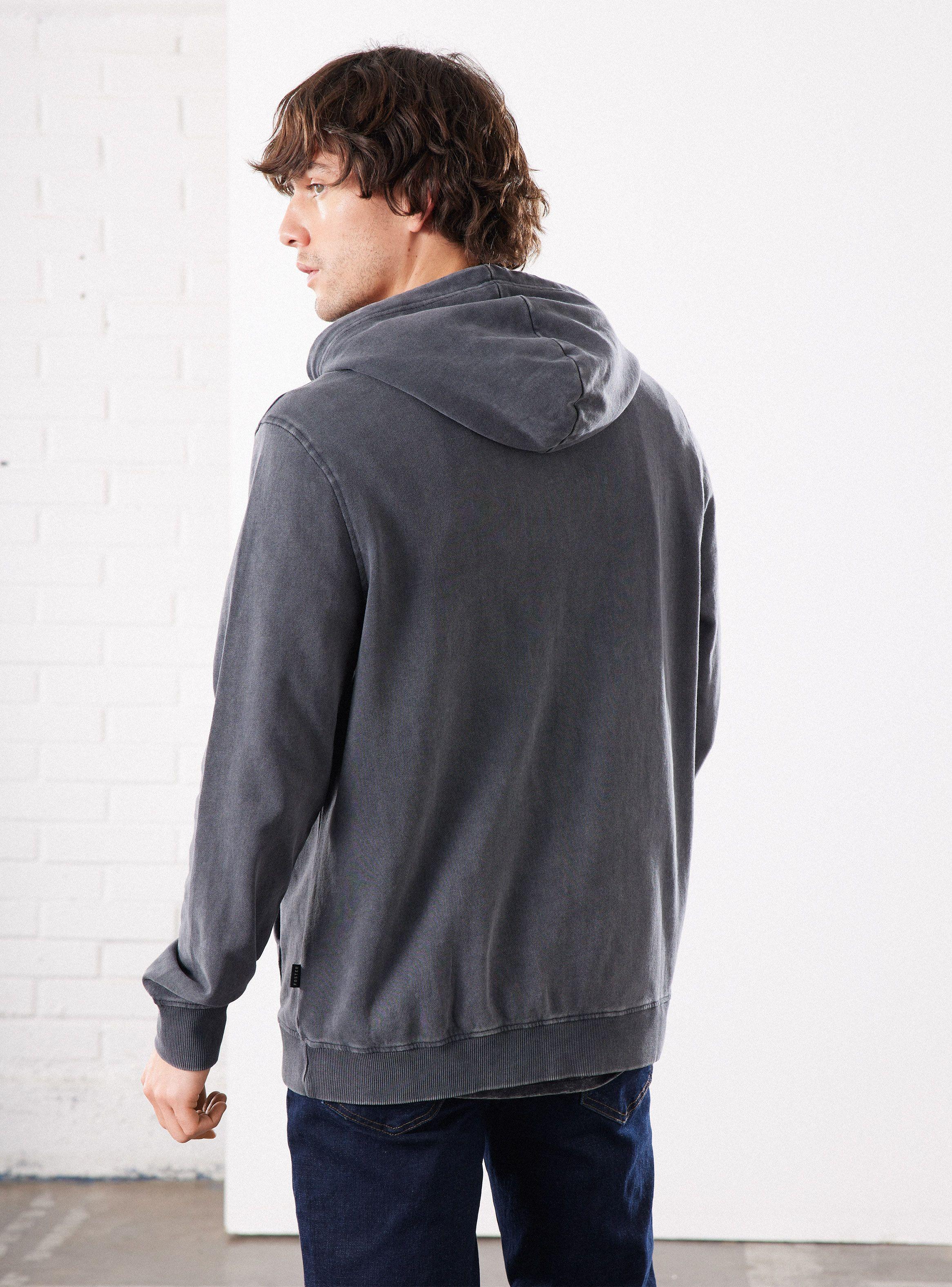 Polerón Canguro Hoodie Lavado-1
