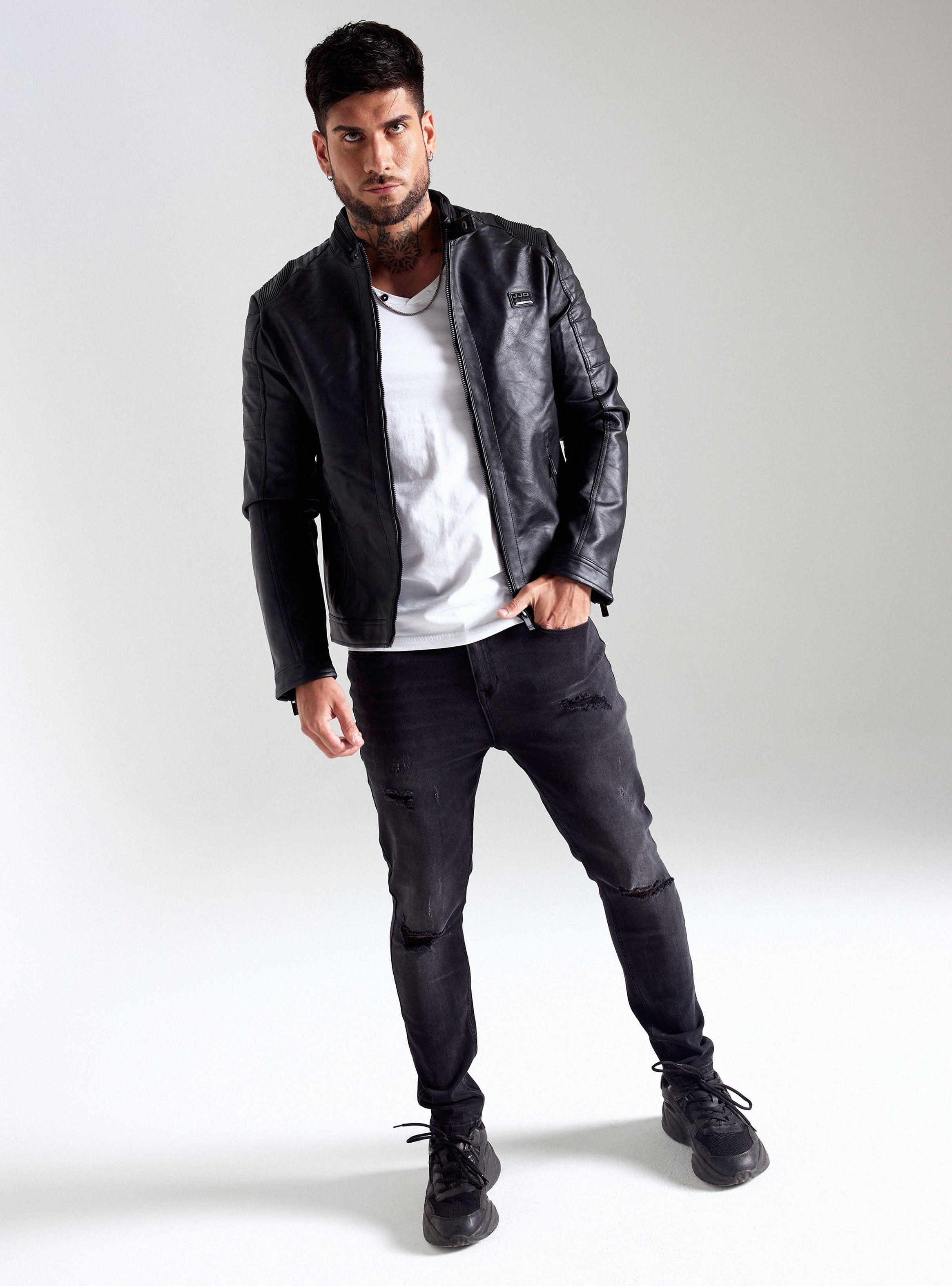 Chaqueta Ed Hardy Eco Cuero-4