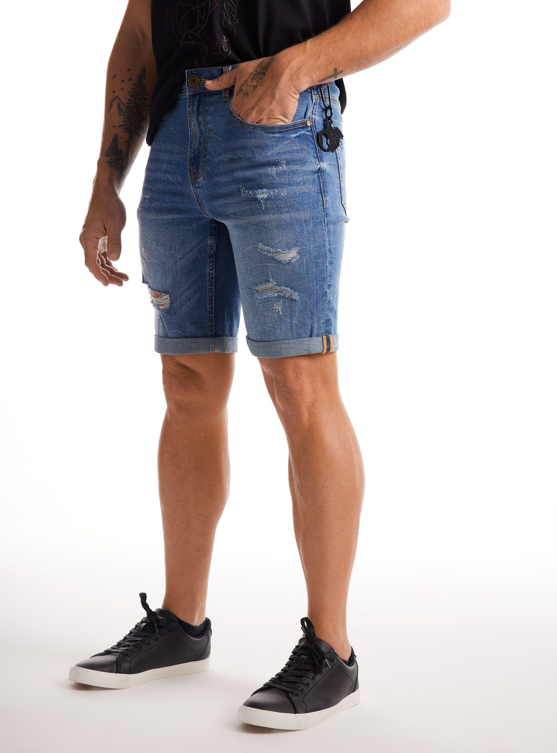 Bermuda Ed Hardy Roturas y Destapador Metálico-0