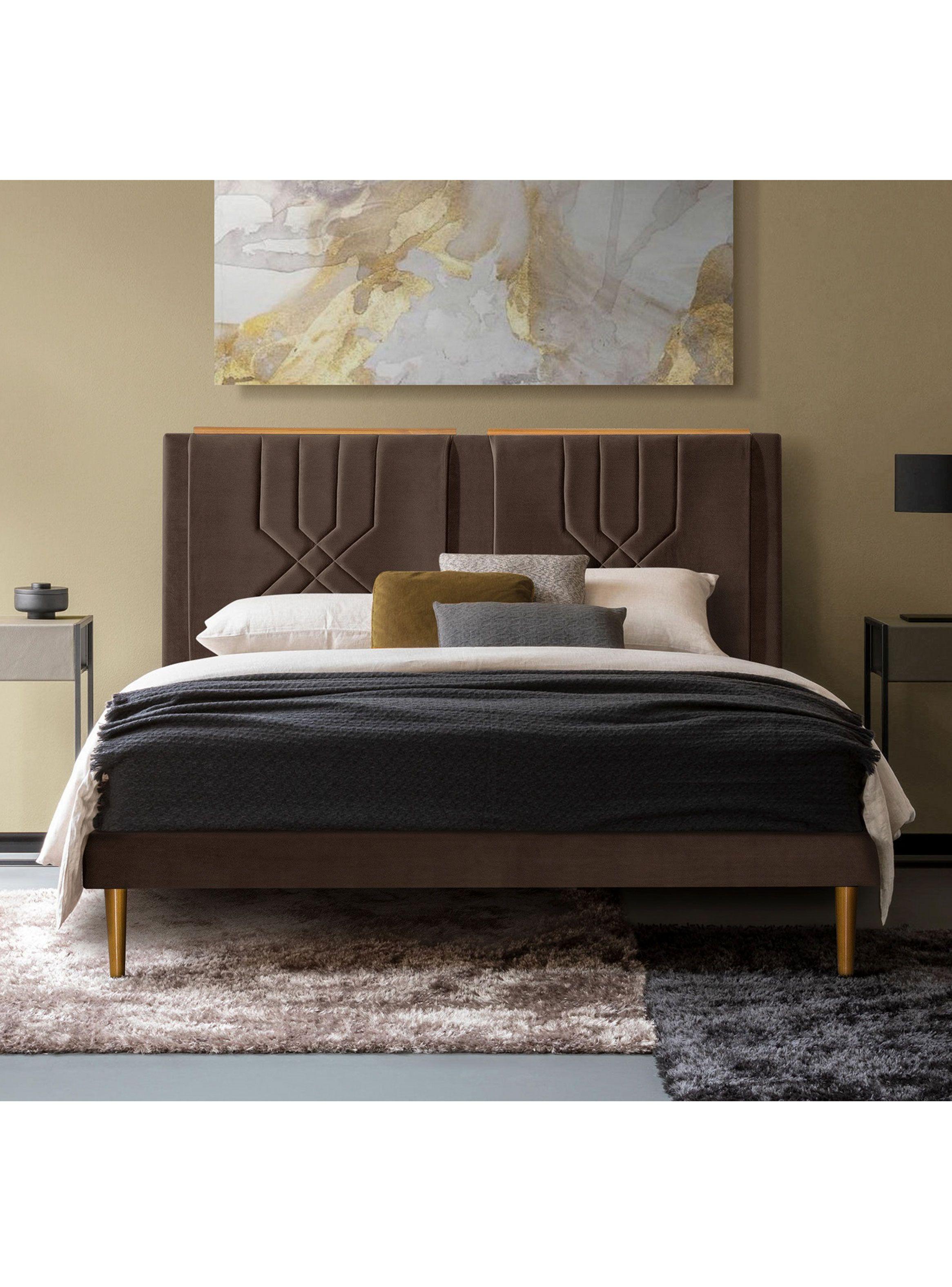 Cama Astro 2 Plazas Café-2