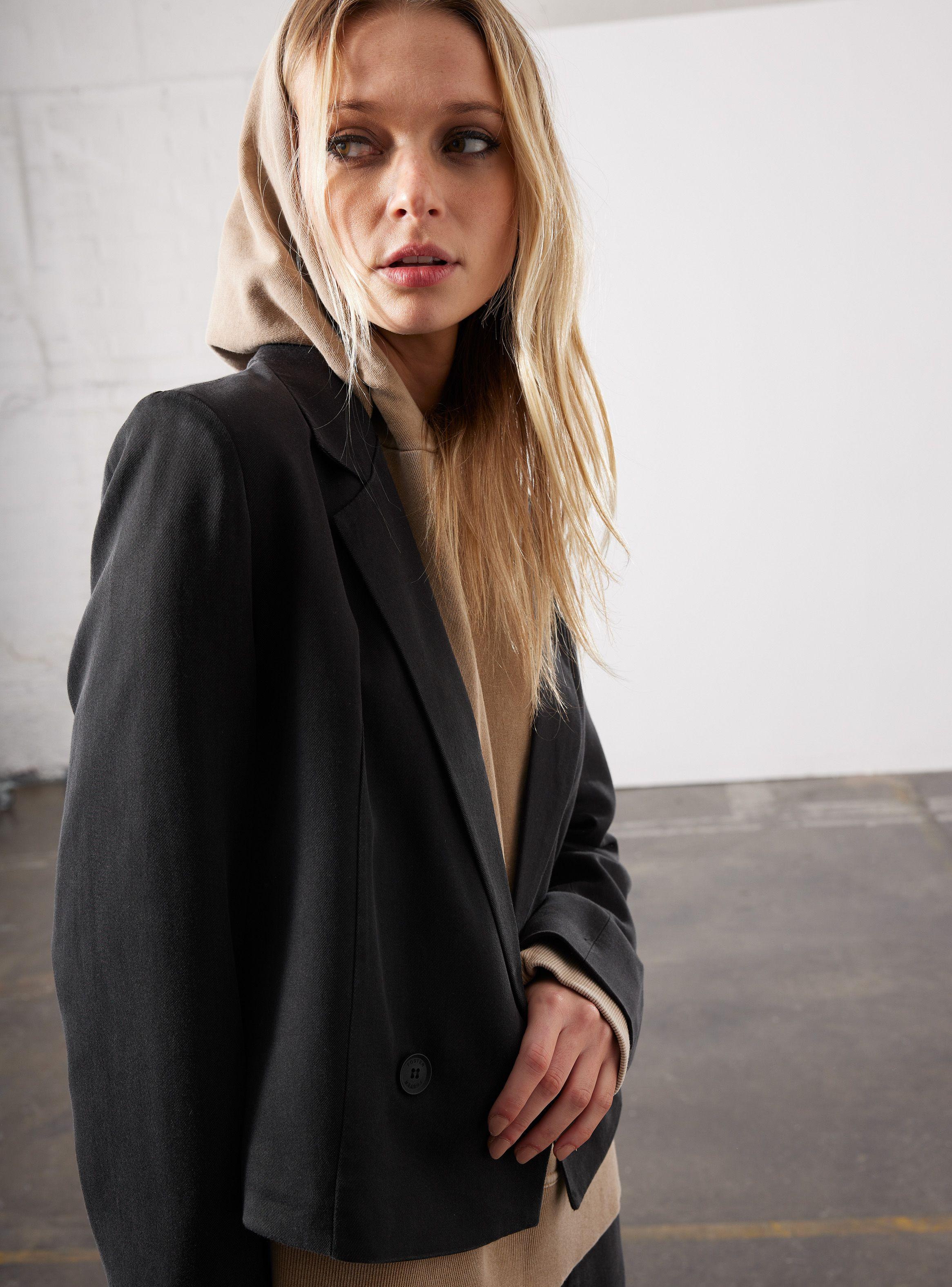 Blazer Corto Tencel-3