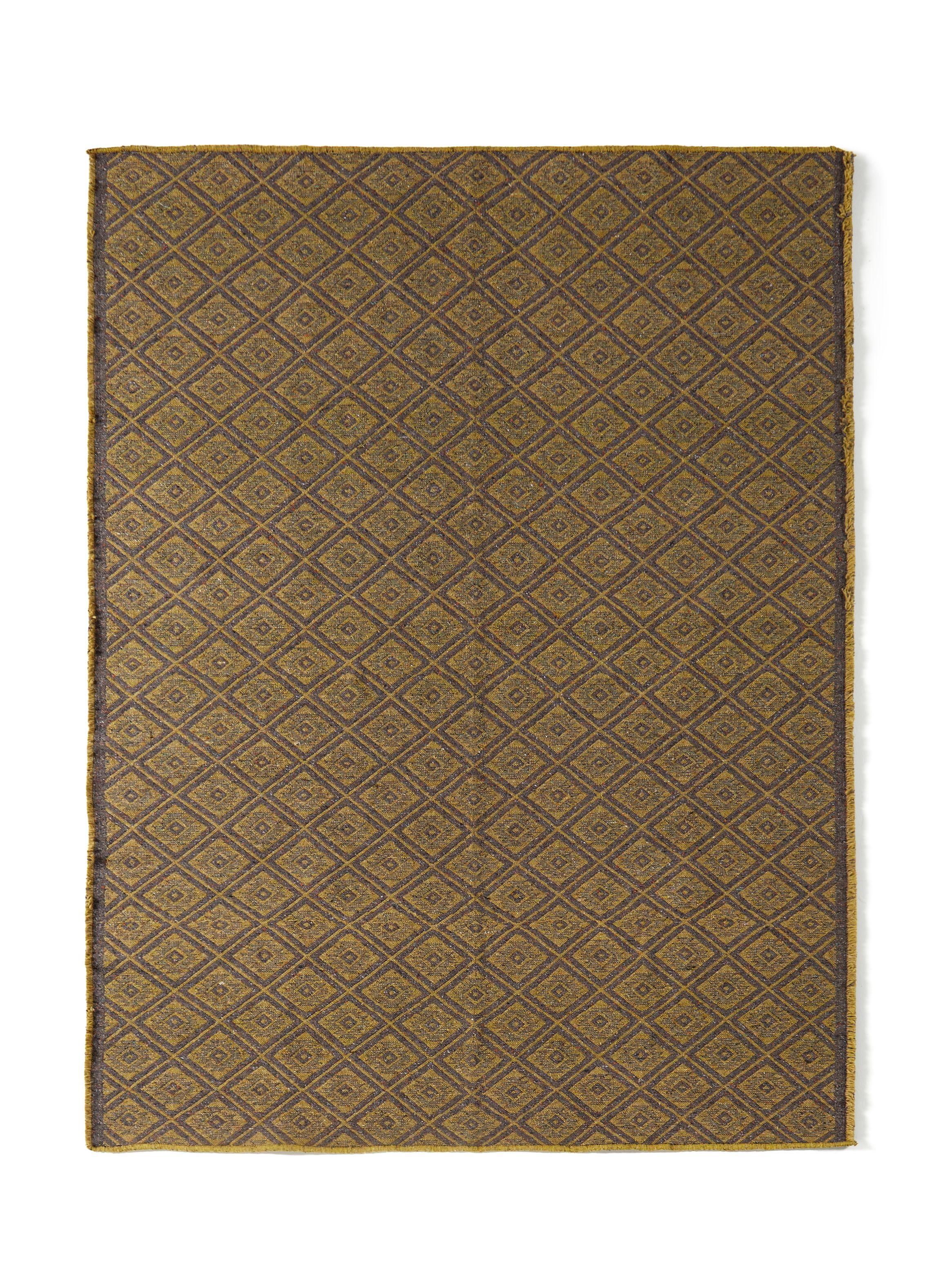 Alfombra Ecoreciclada 165x210 cm Amarillo Gris-0