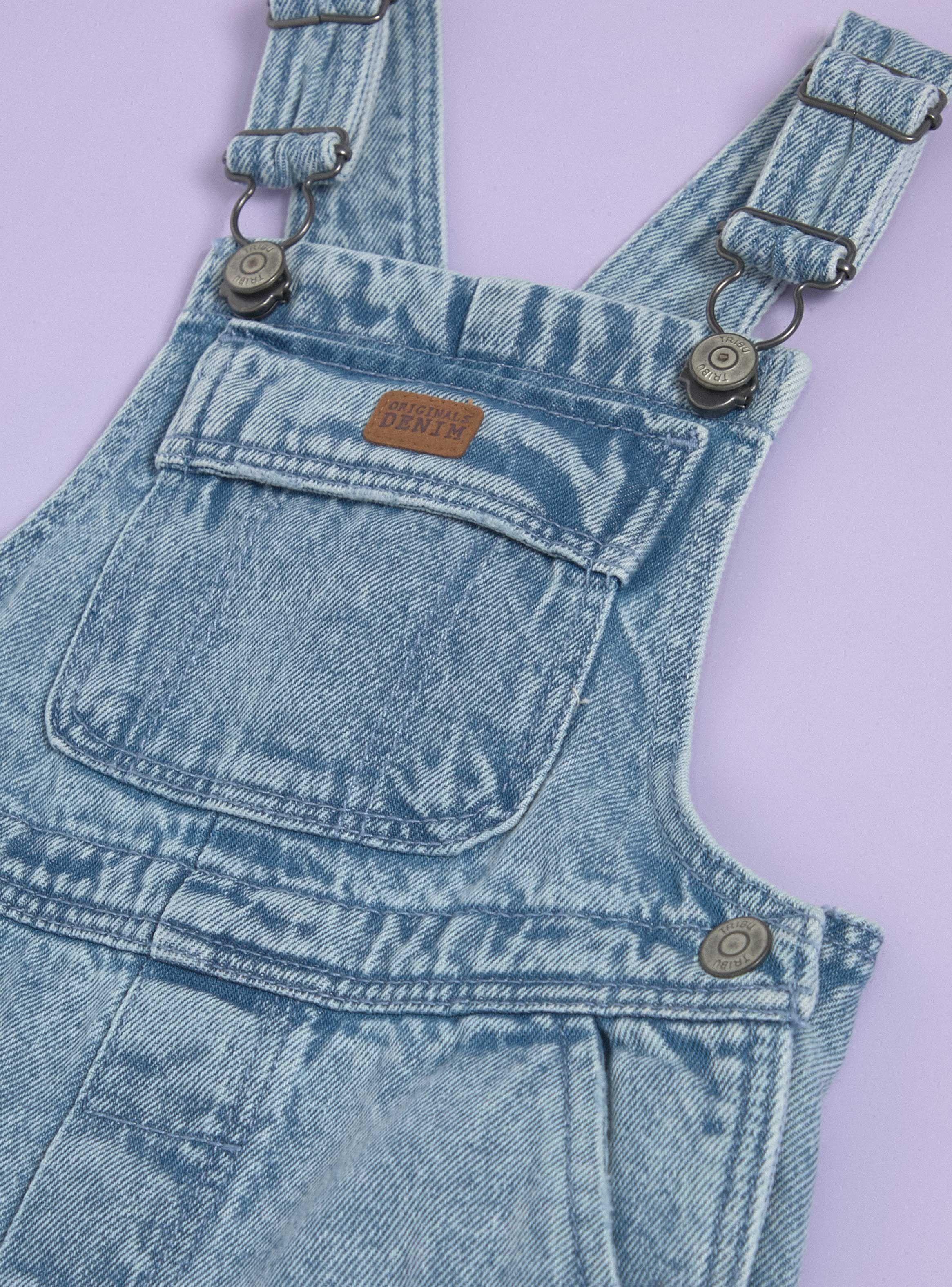 Jardinera Lavada Mezclilla-2