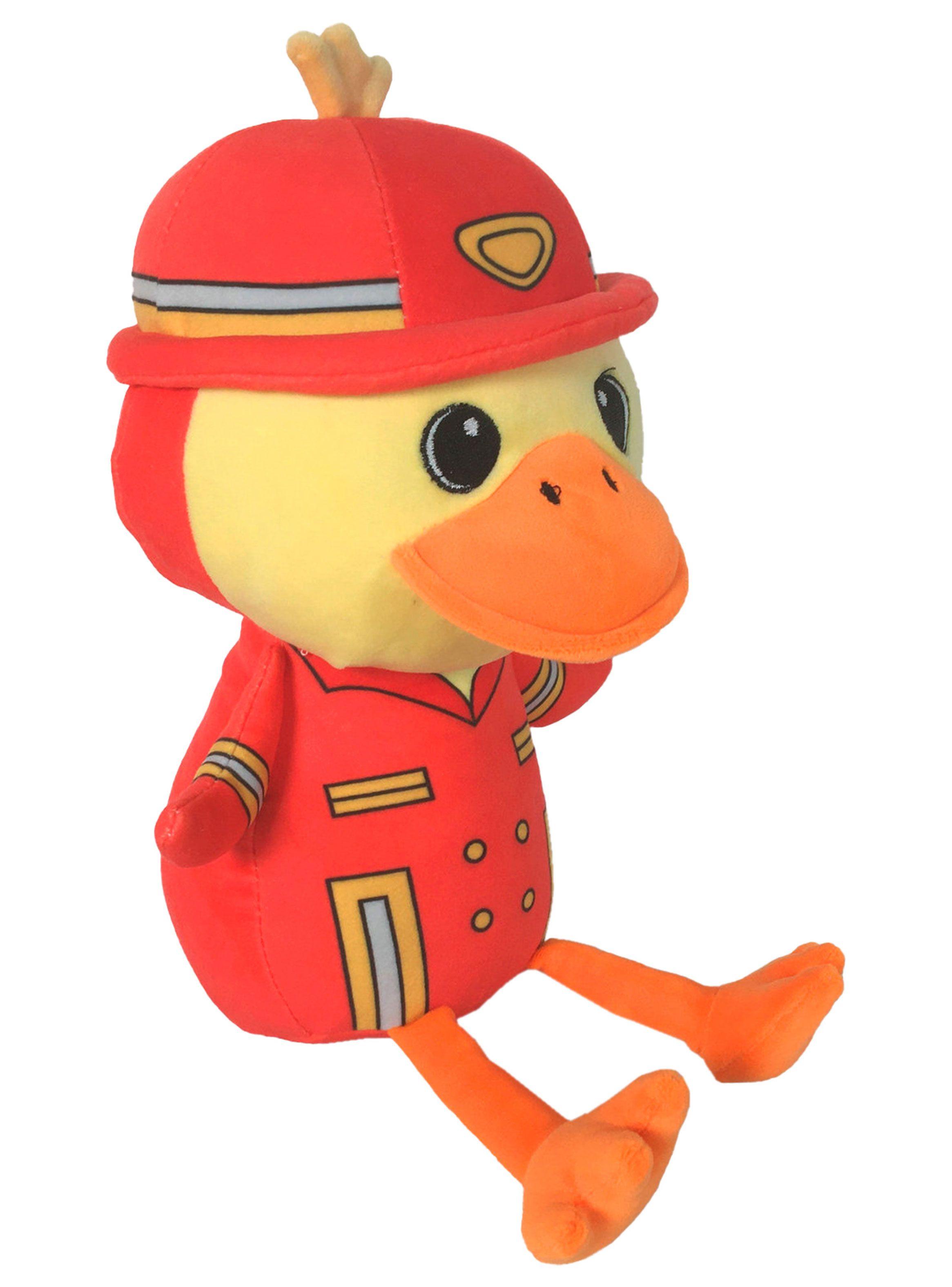 Peluche Pato Colección Bombero-1