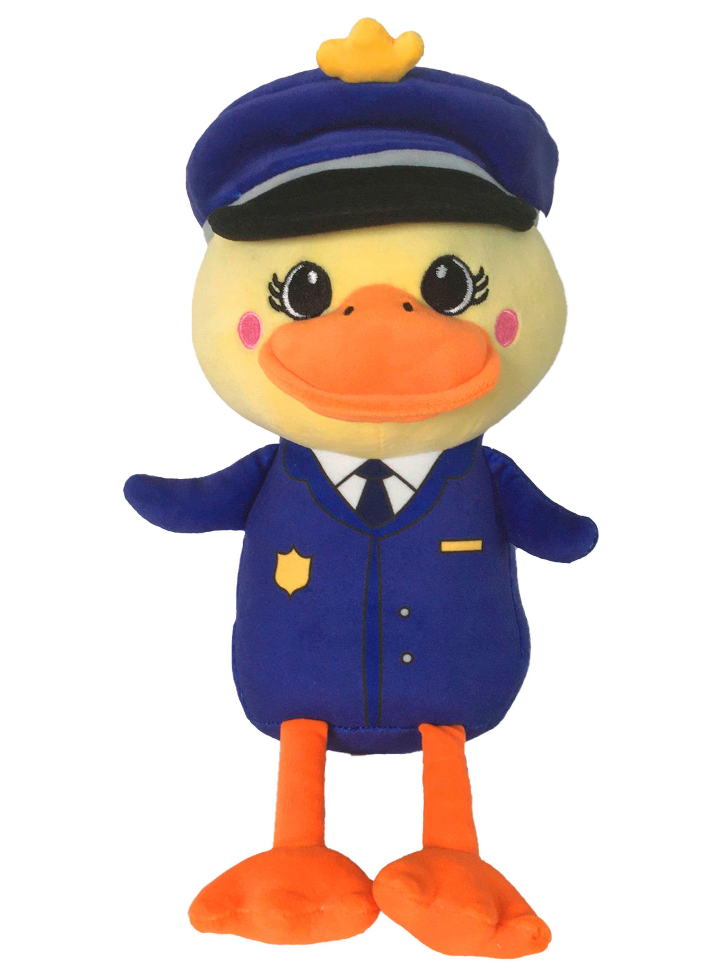 Peluche Pato Colección Policia-1