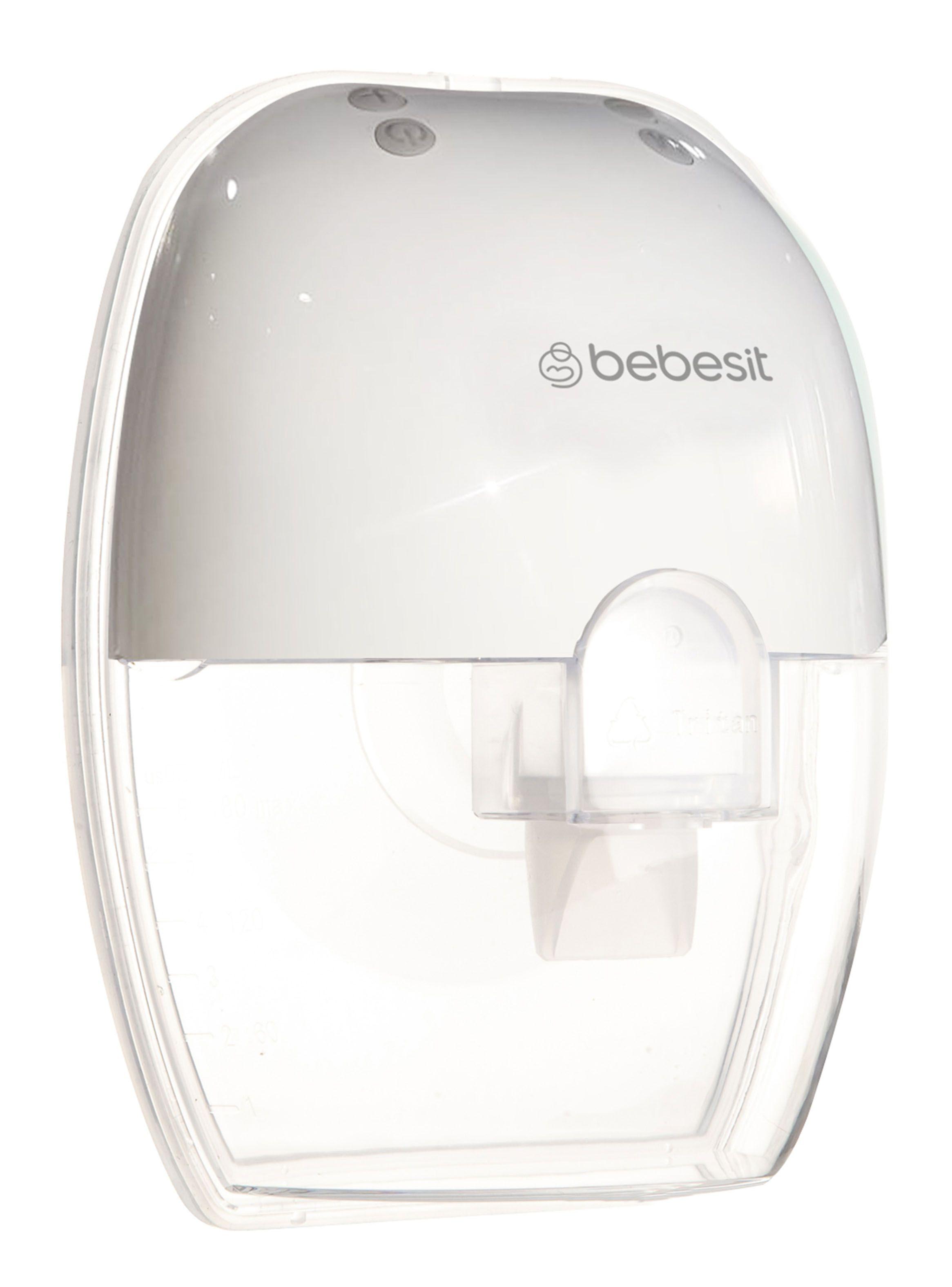 Extractor de Leche Materna Manos Libres Blanco Bebesit-0