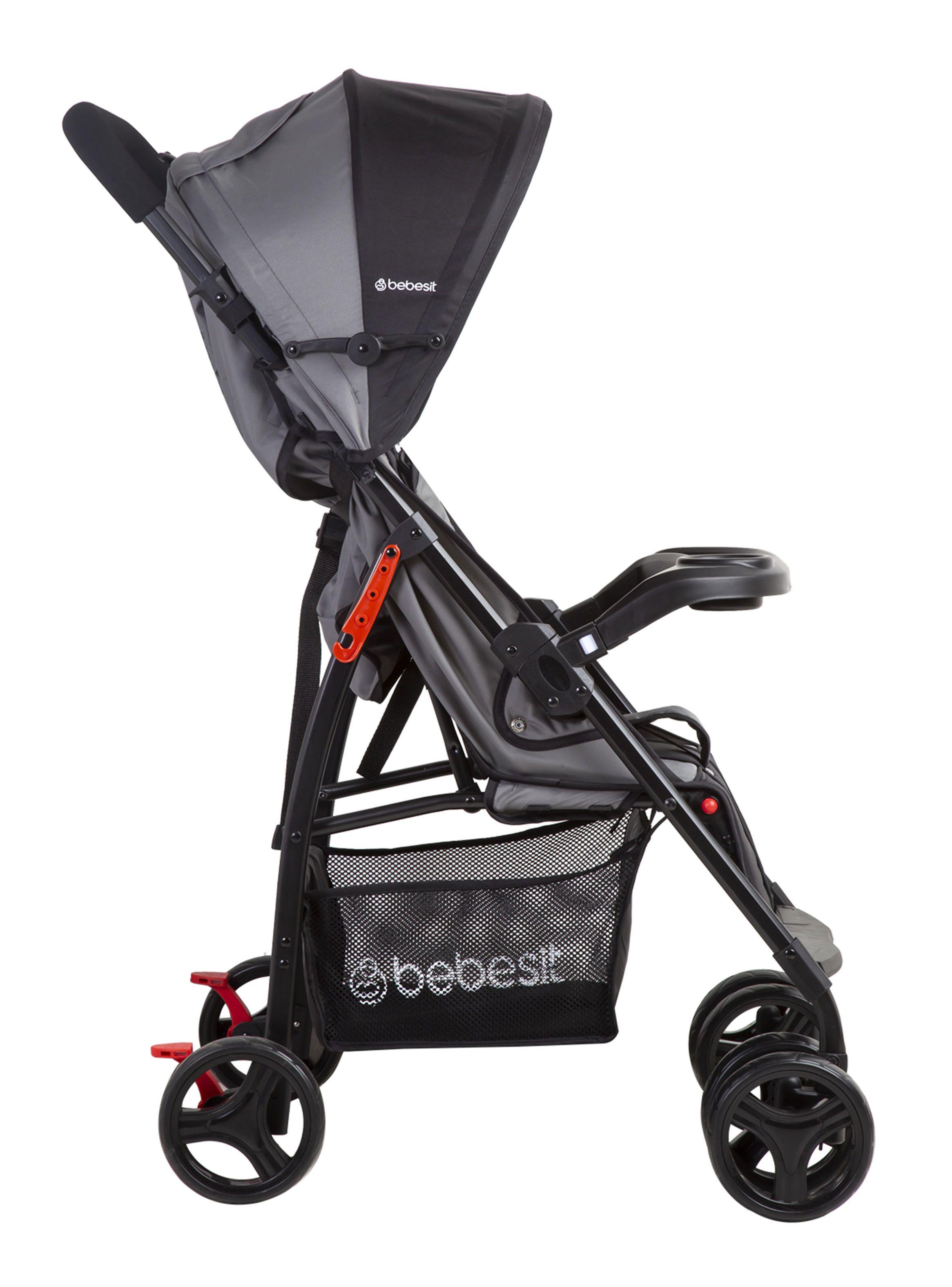 Coche Travel System Summer Gris Bebesit-2
