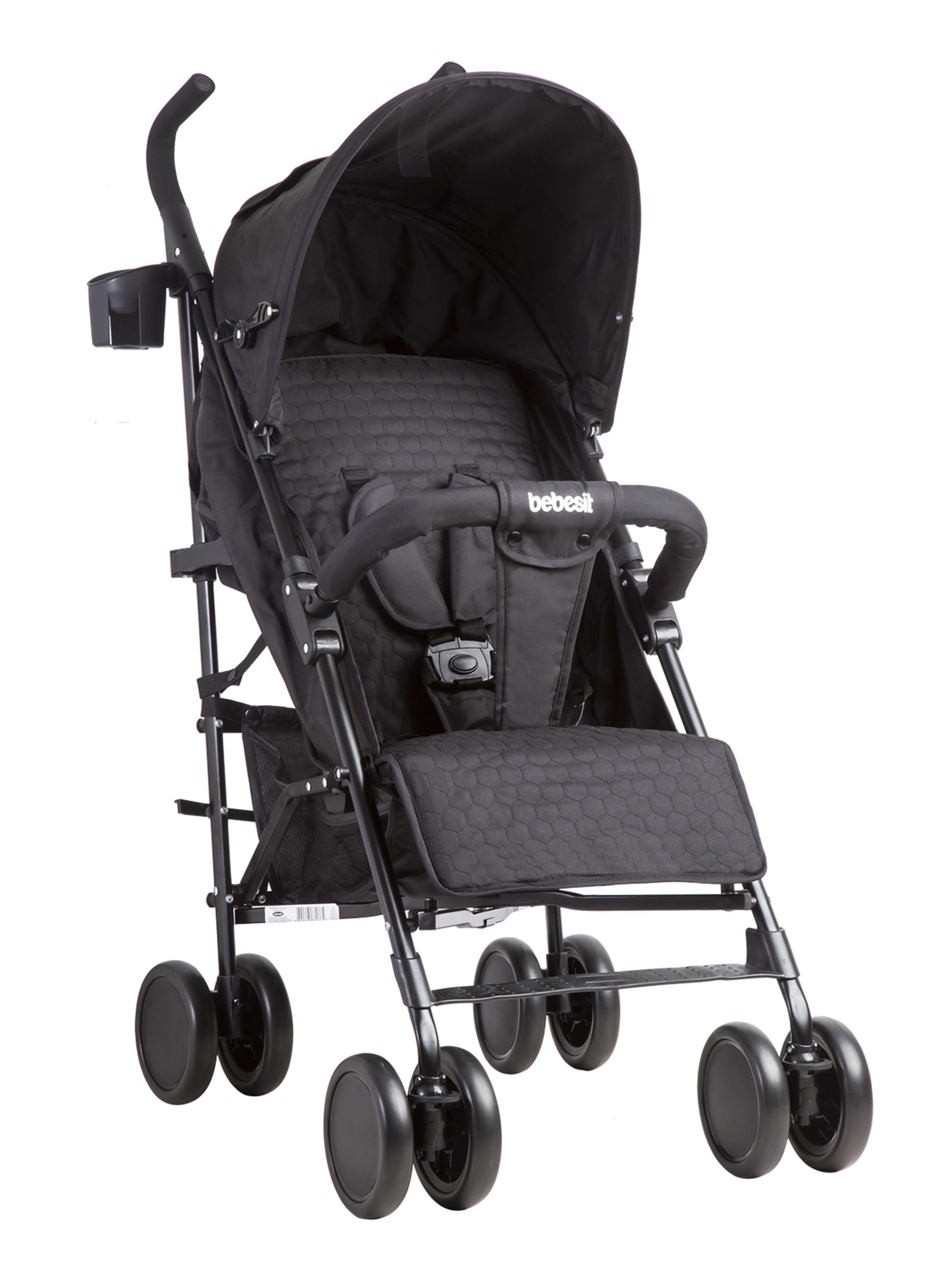 Coche Paragua Kronos Negro Bebesit-0