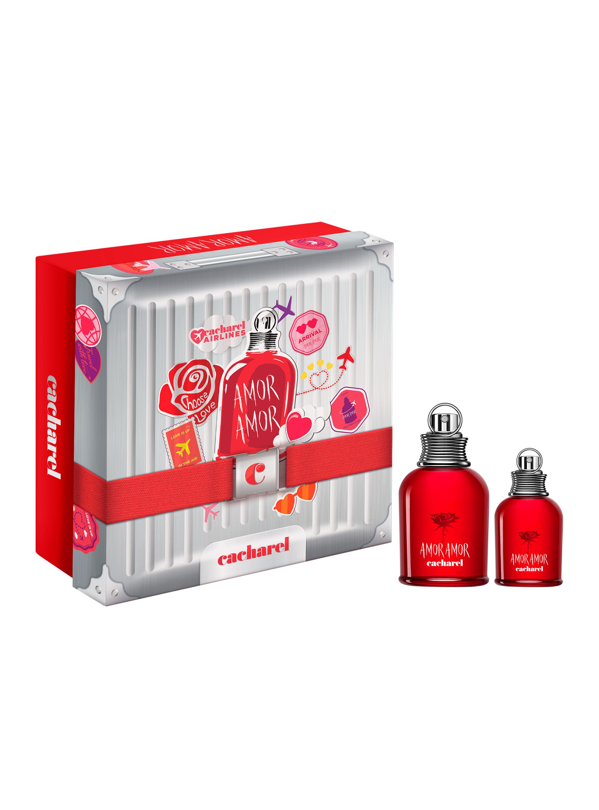 Set Perfume Amor Amor EDT Mujer 100 ml + 30 ml-0