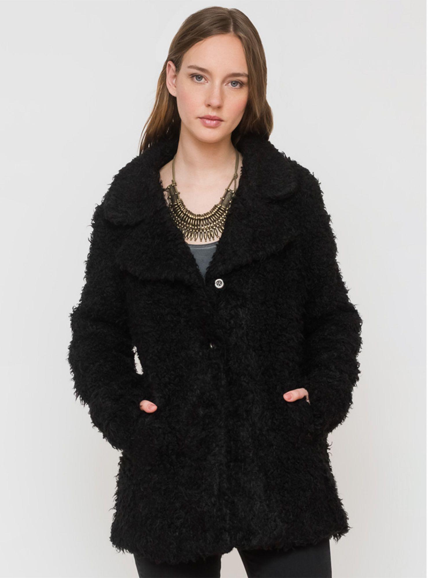 Chaqueta Peluda Umbrale-0