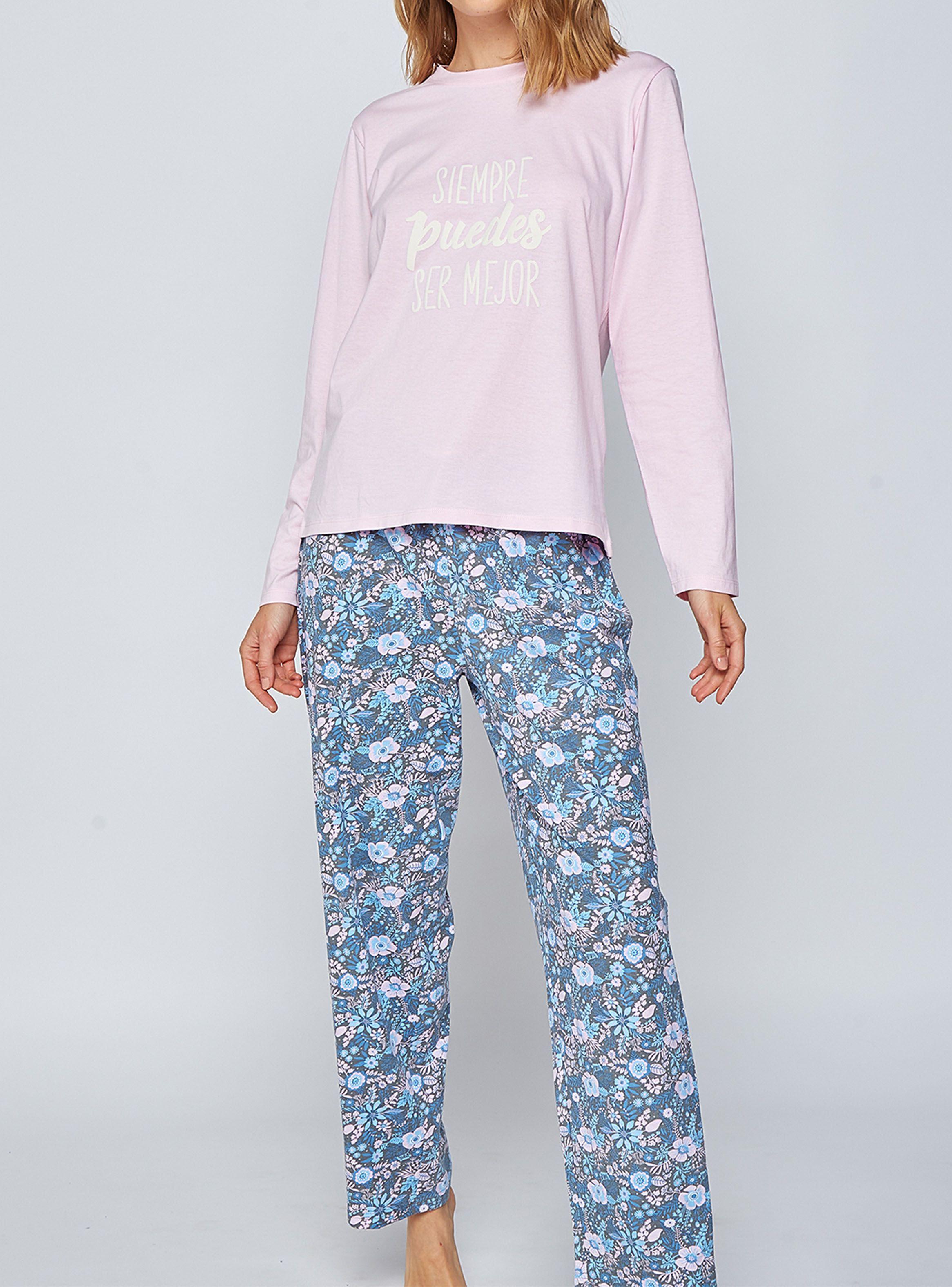 Pijama Polialgodón Frases-0