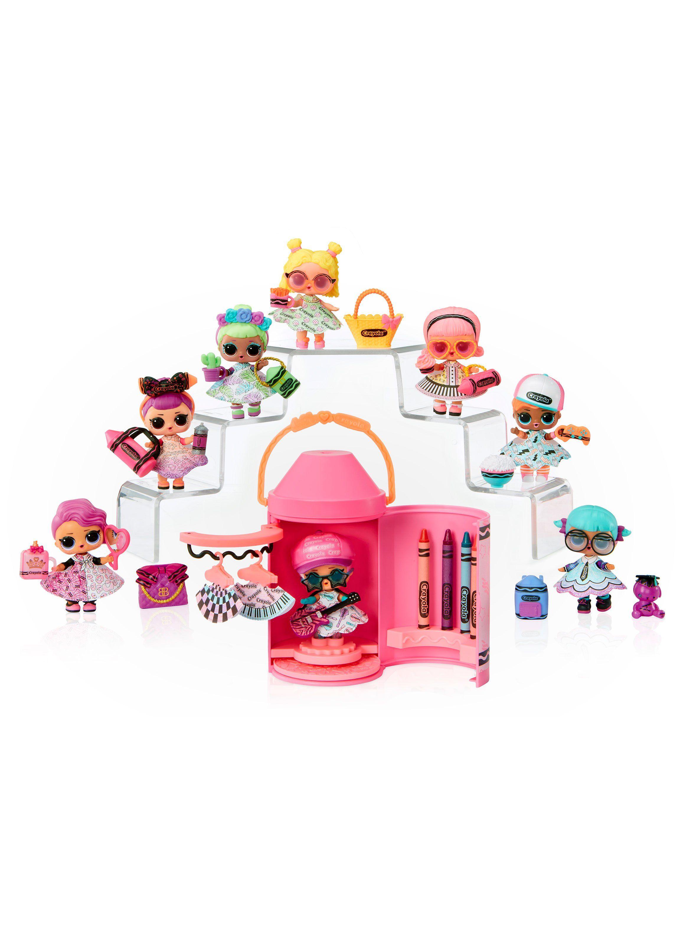 Muñeca L.O.L. Surprise Loves CRAYOLA Color Me Studio-3