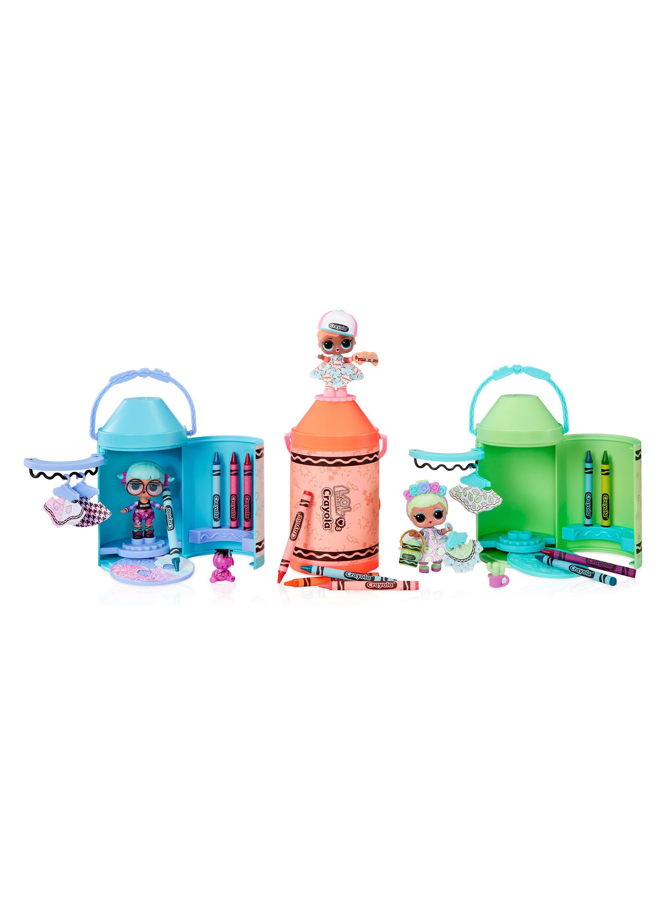 Muñeca L.O.L. Surprise Loves CRAYOLA Color Me Studio-2