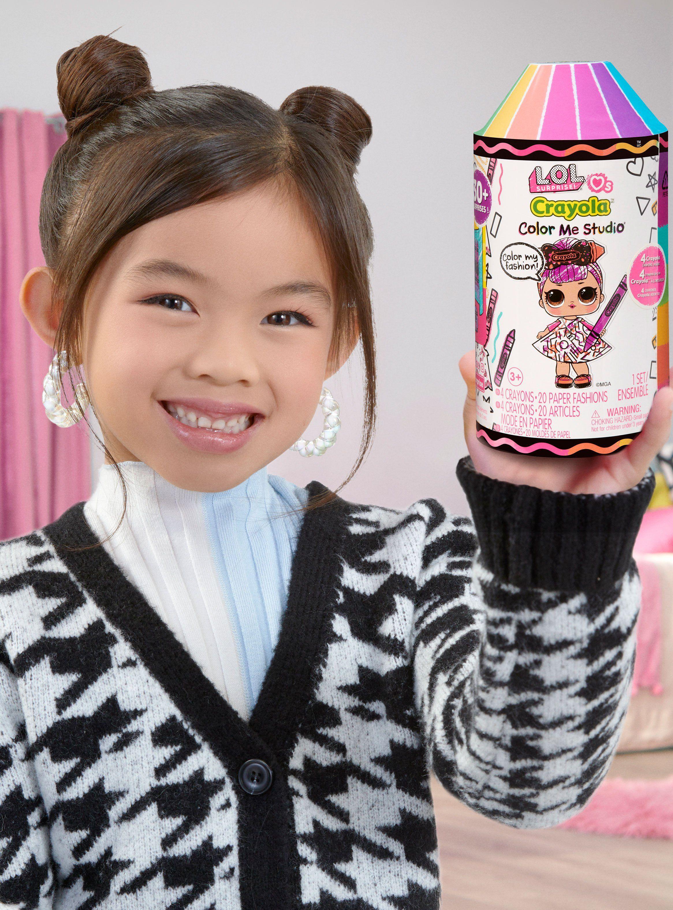 Muñeca L.O.L. Surprise Loves CRAYOLA Color Me Studio-4