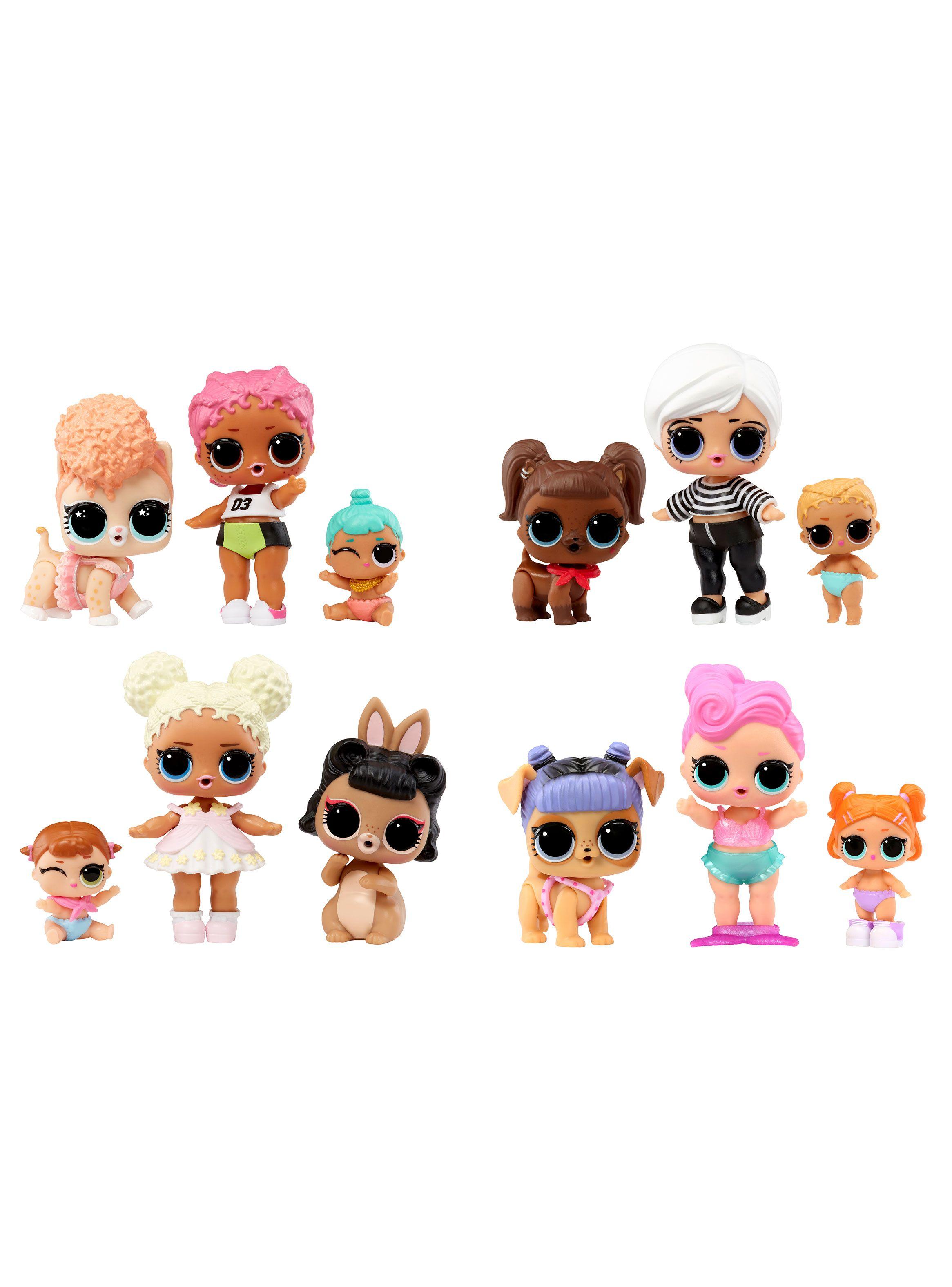 Muñeca L.O.L Surprise Tot + Pet + Lil Sis 3 Pack-8
