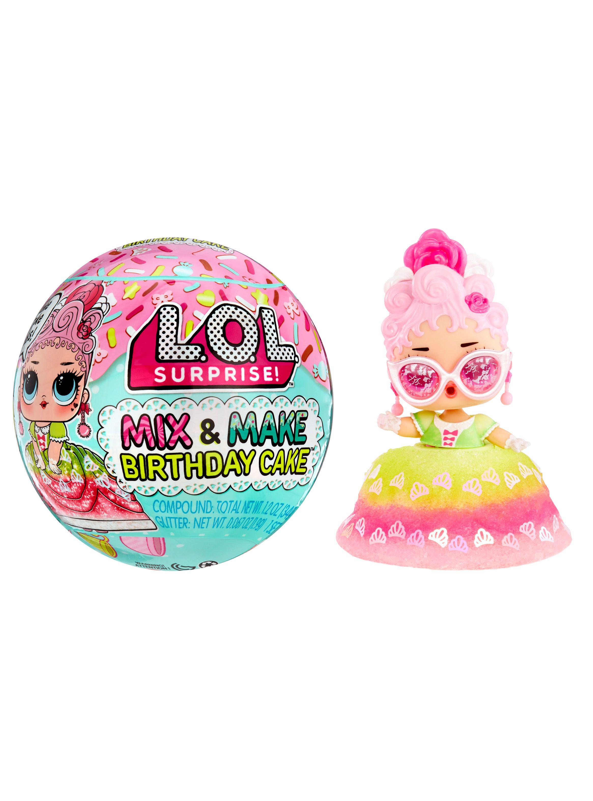 Muñeca L.O.L. Surprise Mix & Make Birthday Cake Tots-0