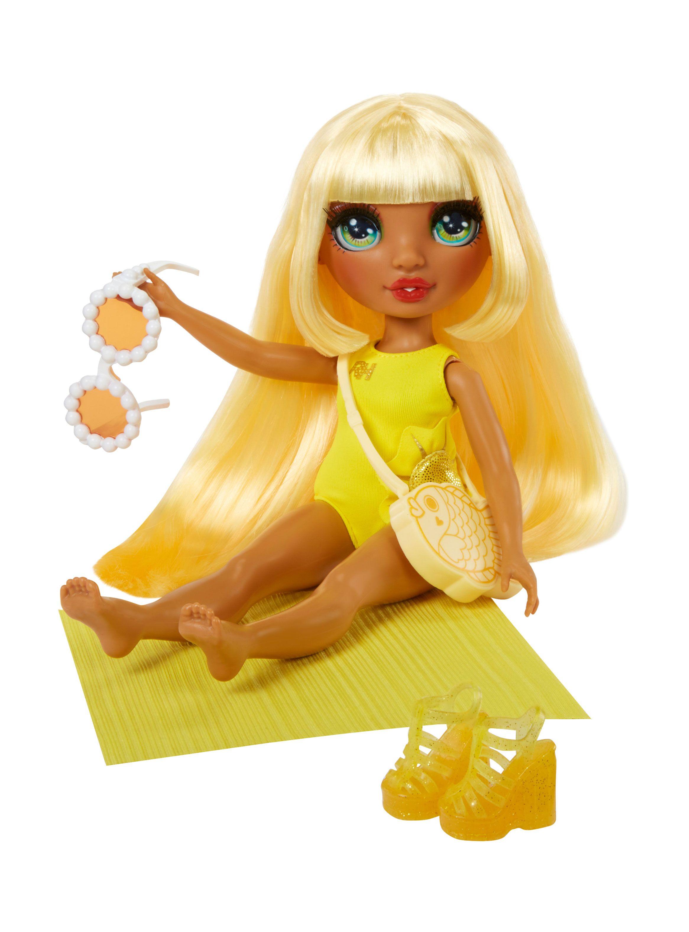 Muñeca Rainbow High Swim & Style Fashion Sunny Amarillo-3