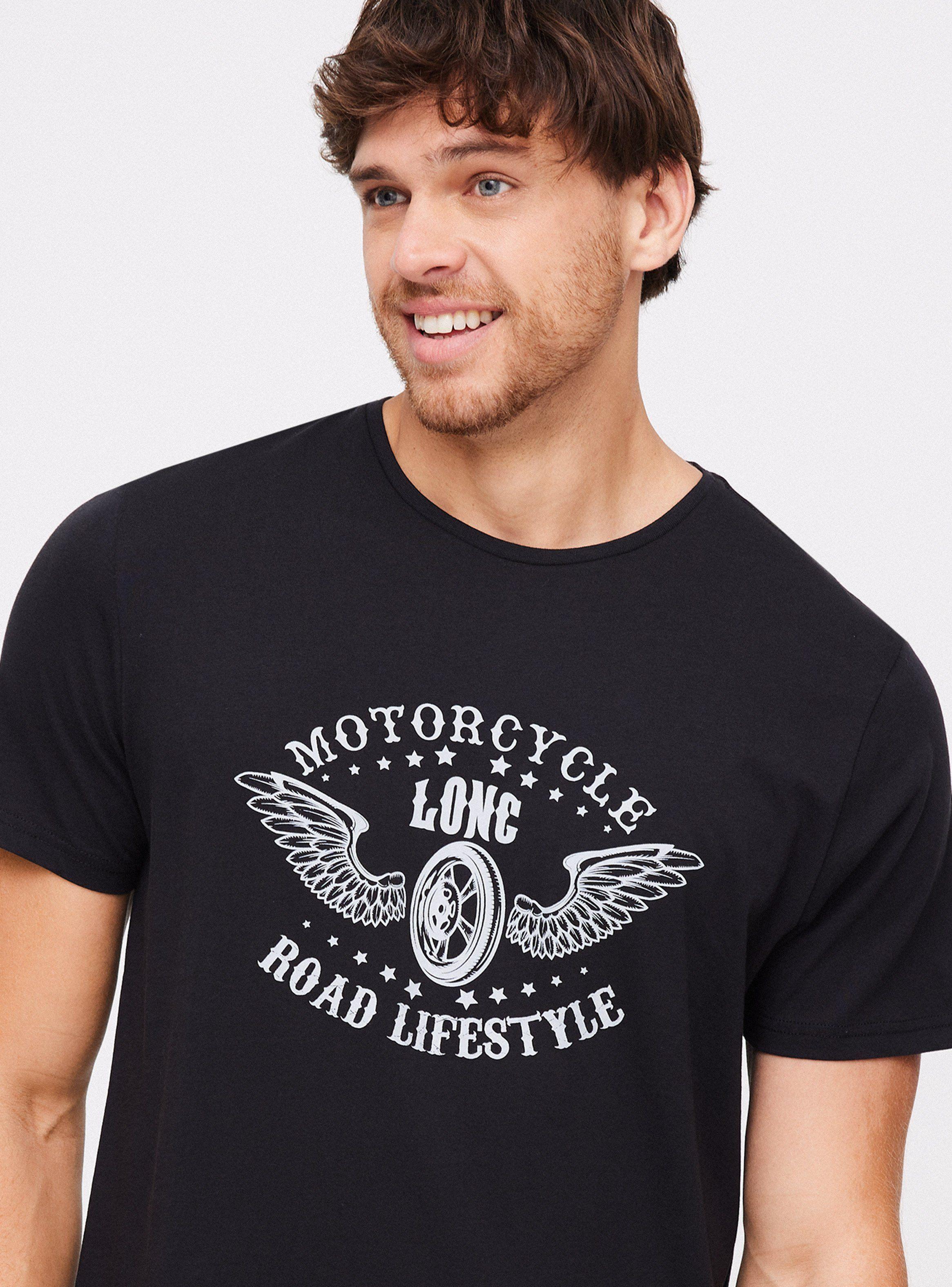 Polera Cuello Redondo Frontal Print-2