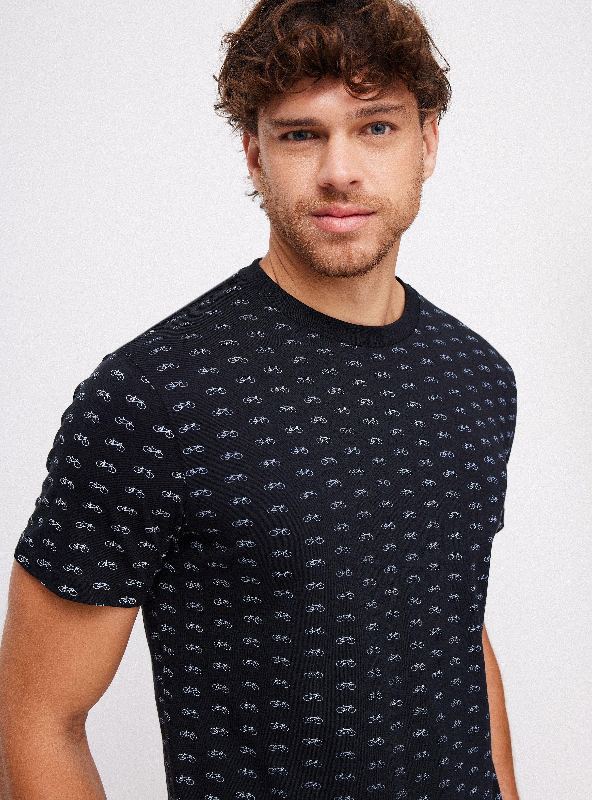 Polera Cuello Redondo Mini Print-2