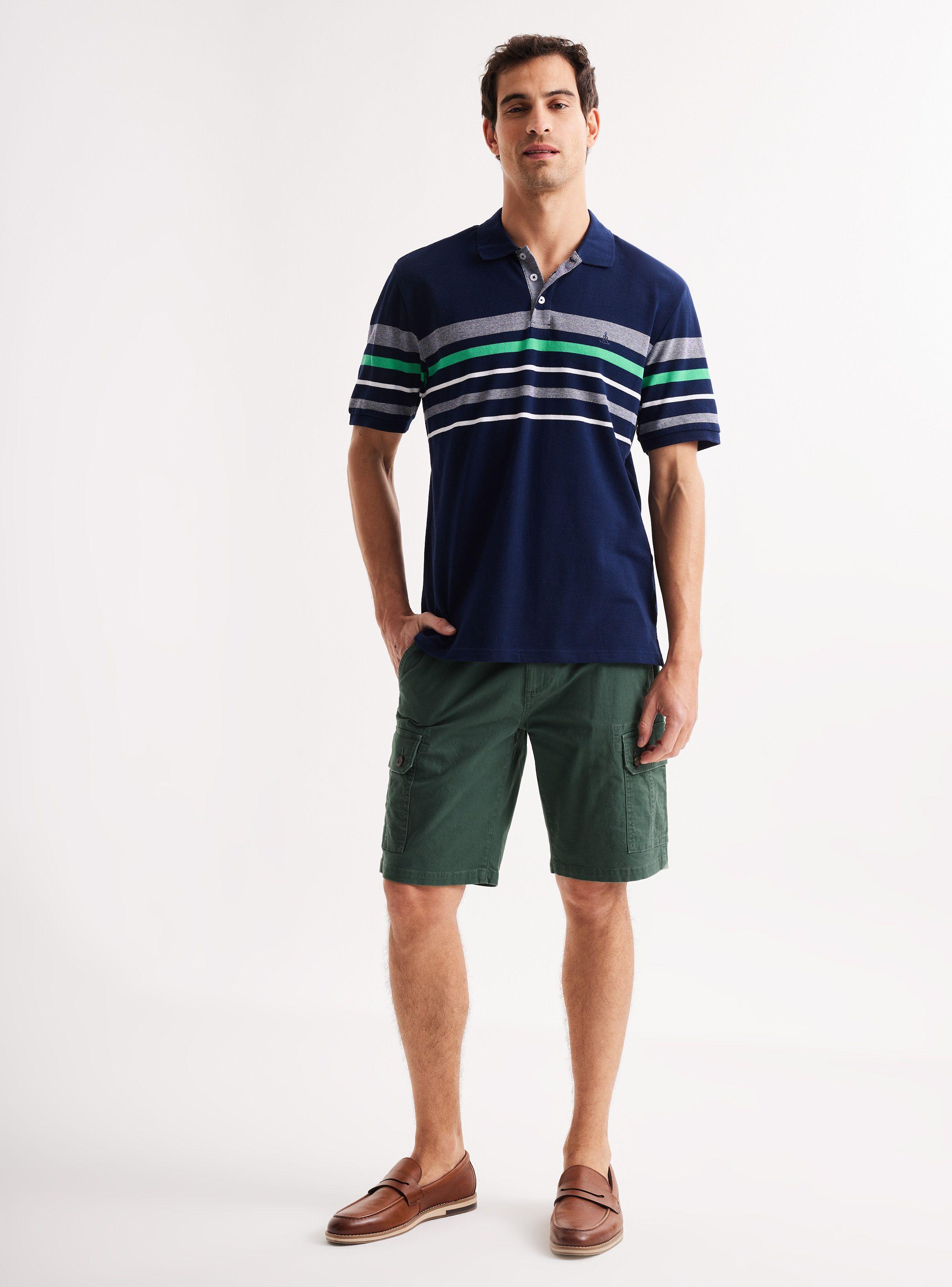 Bermuda Cargo Gabardina con Elastano-4