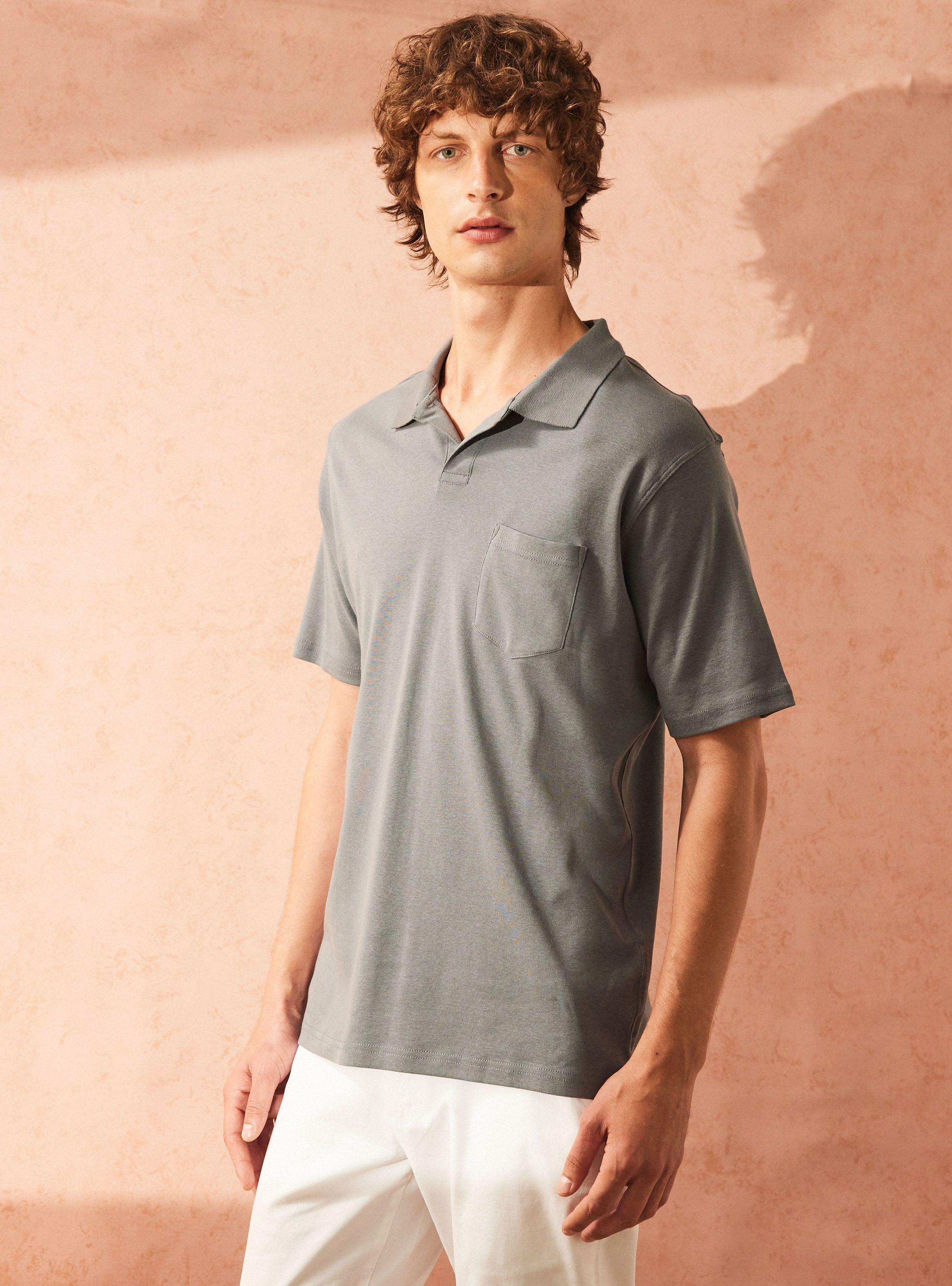 Polera Cuello Piqué Manga Corta-0