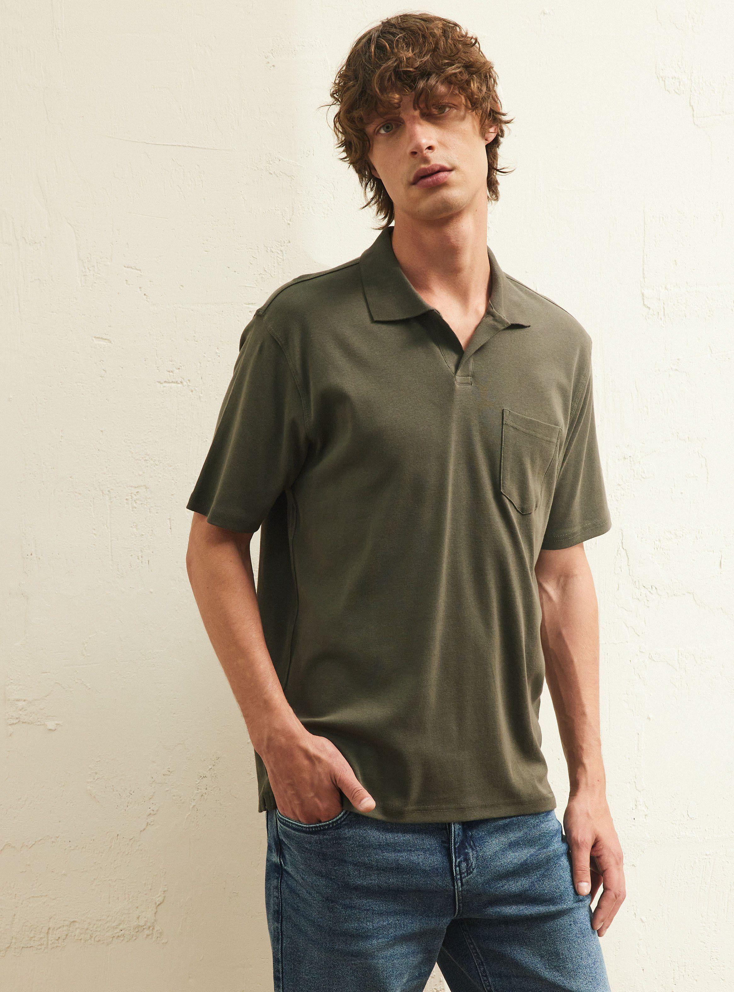 Polera Cuello Piqué Manga Corta-0
