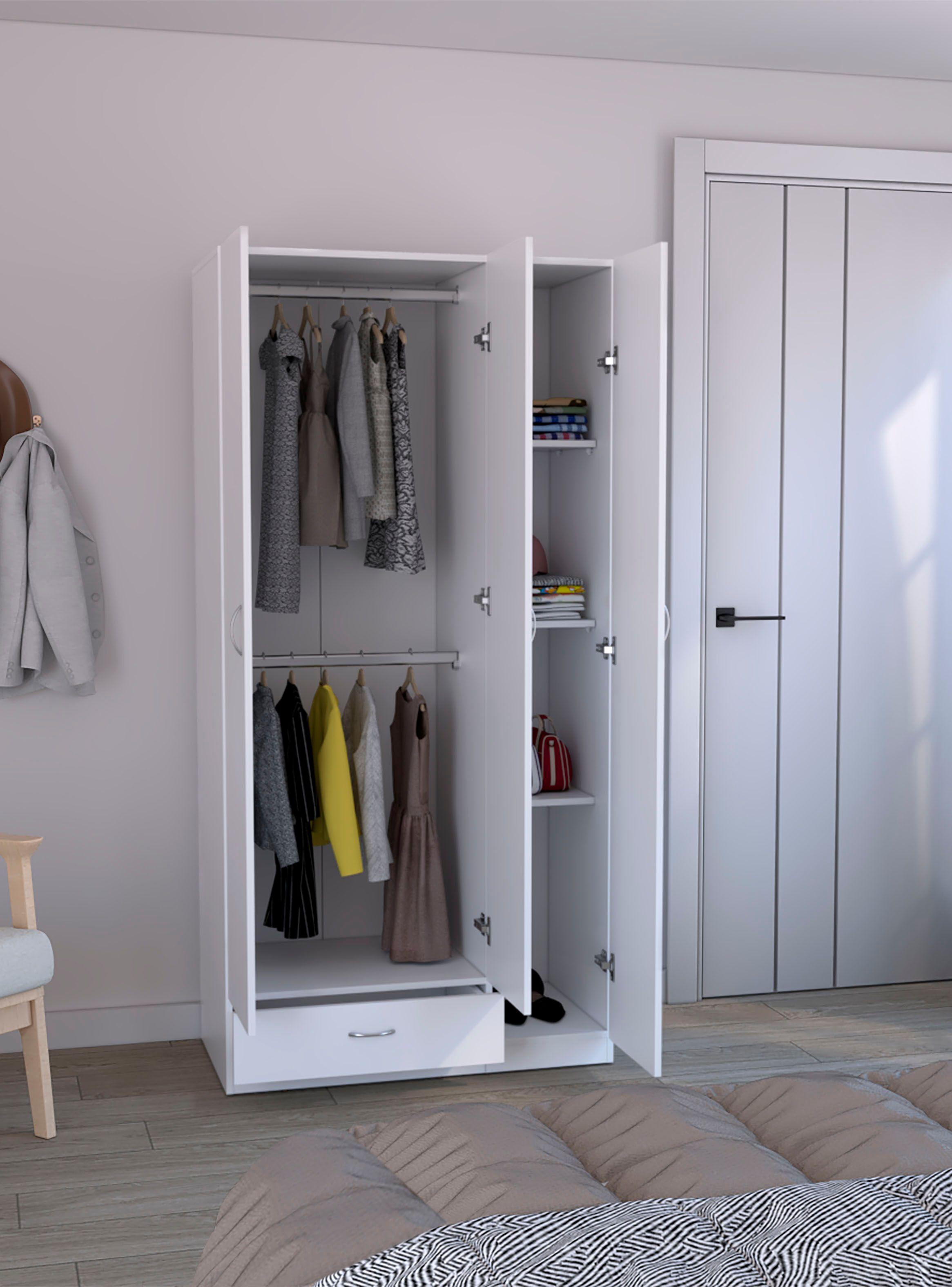 Armario Z-90 3P 1C Blanco-2