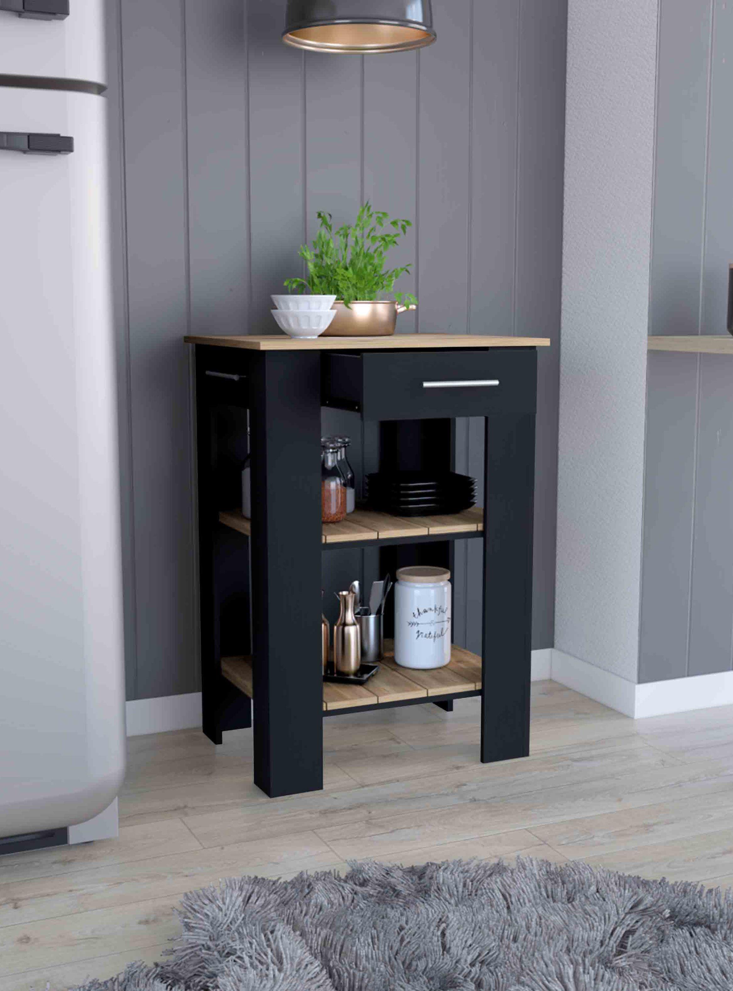 Mueble Isla de Cocina Cala 1C Wengue Macadamia-5